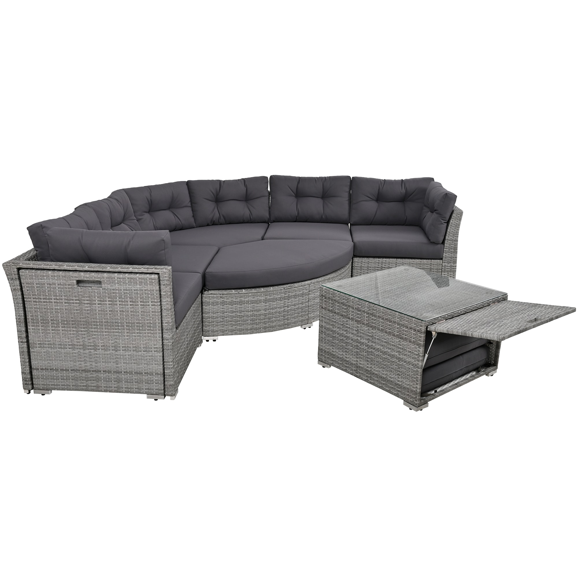 CESICIA R25-10P-BK Patio-Conversation-Sets - View #6