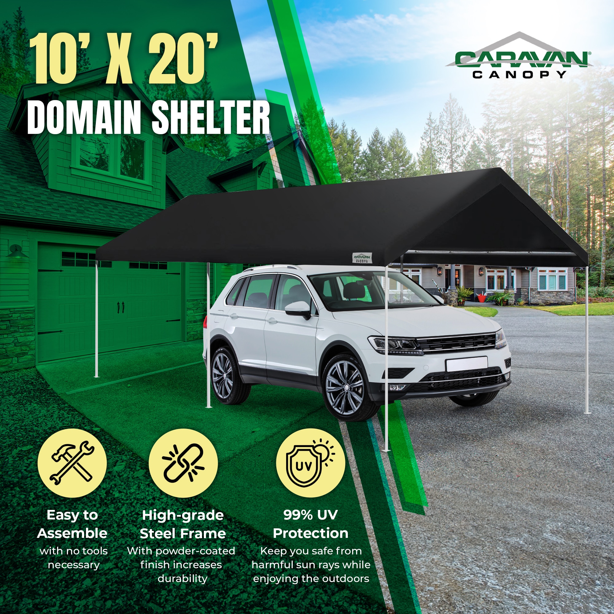 Caravan Canopy CVAN22006200050 tents - View #2