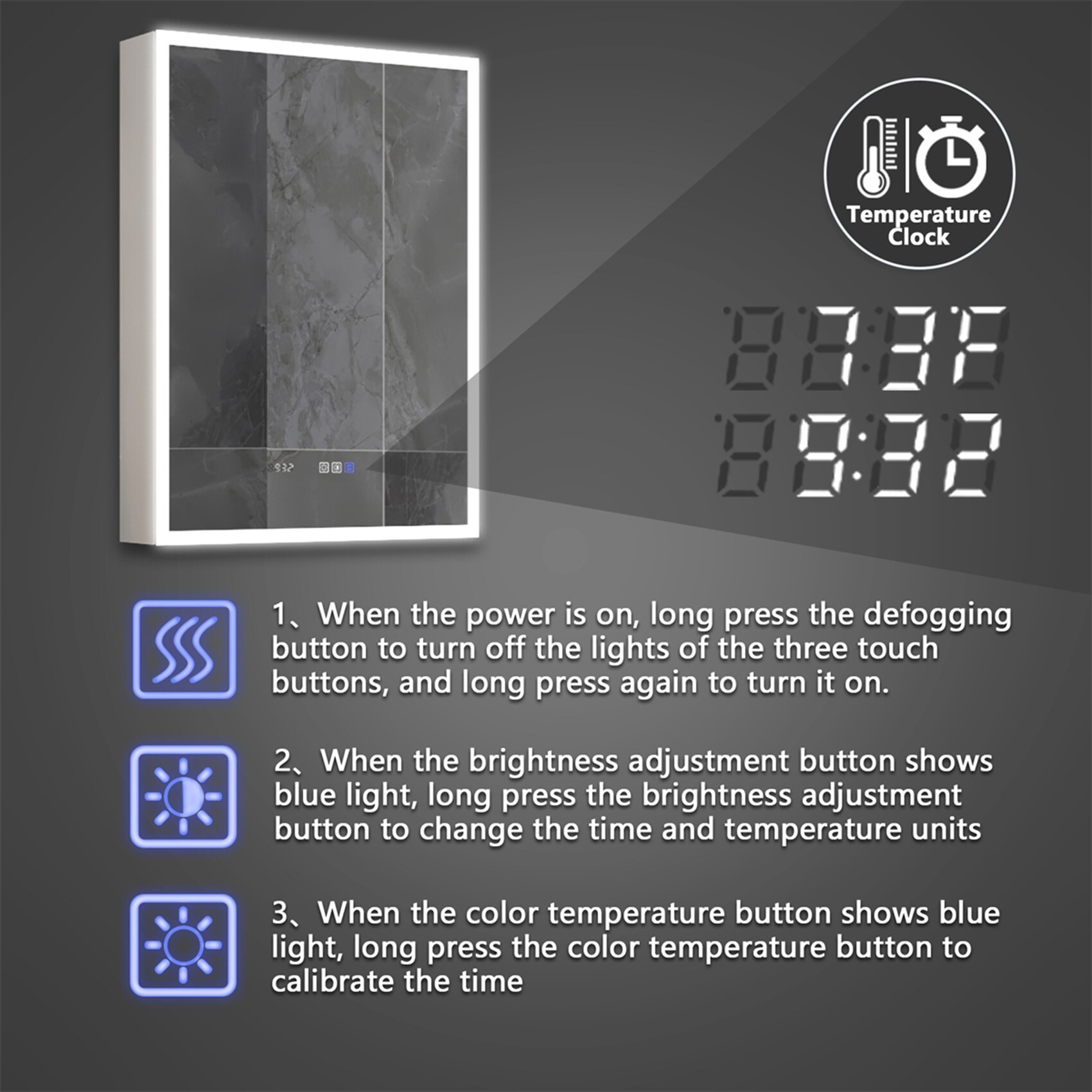 ExBrite EXMC2430V8LX Bathroom-Medicine-Cabinets - View #8