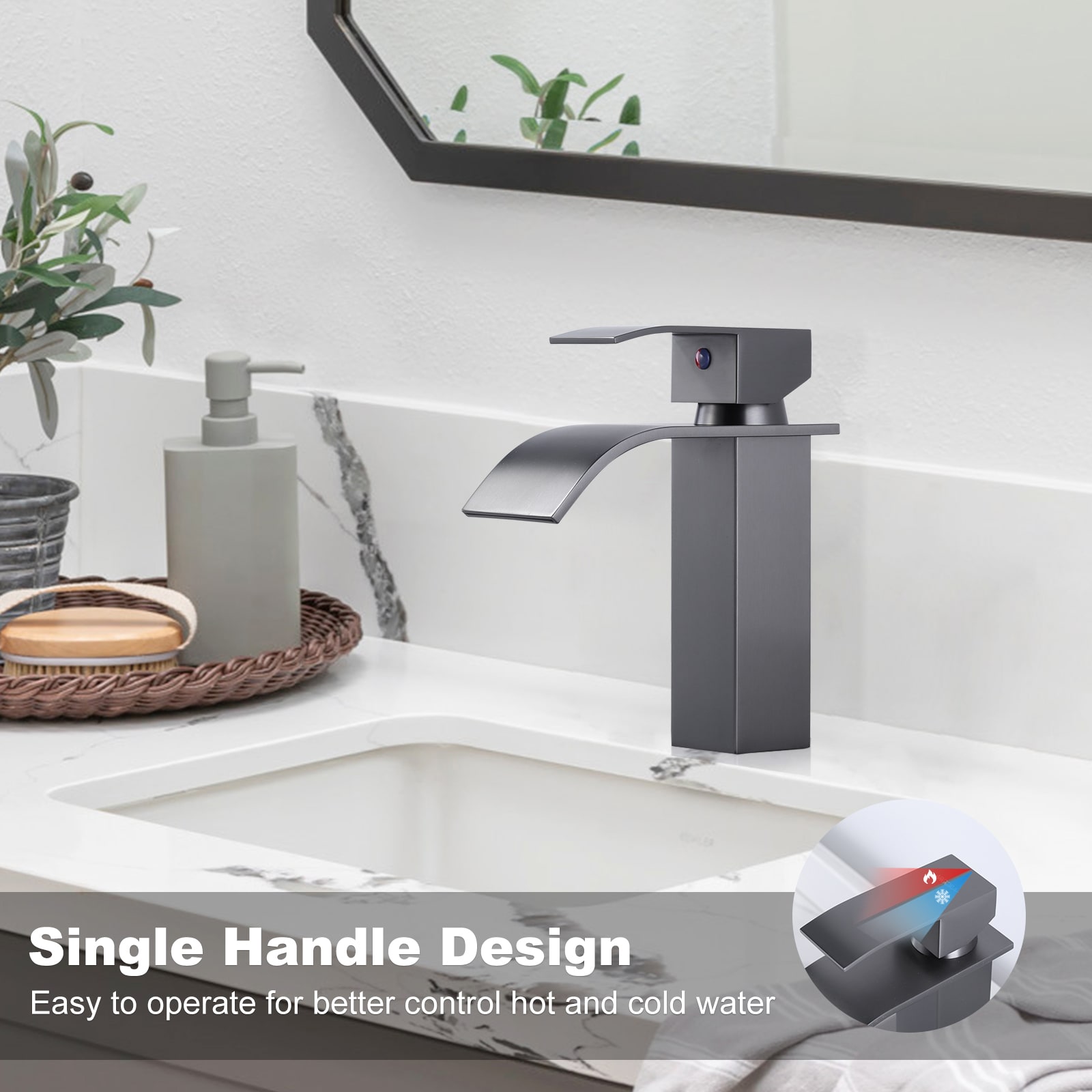 WOWOW 7711A2V-LW Lavatory-Faucets - View #2