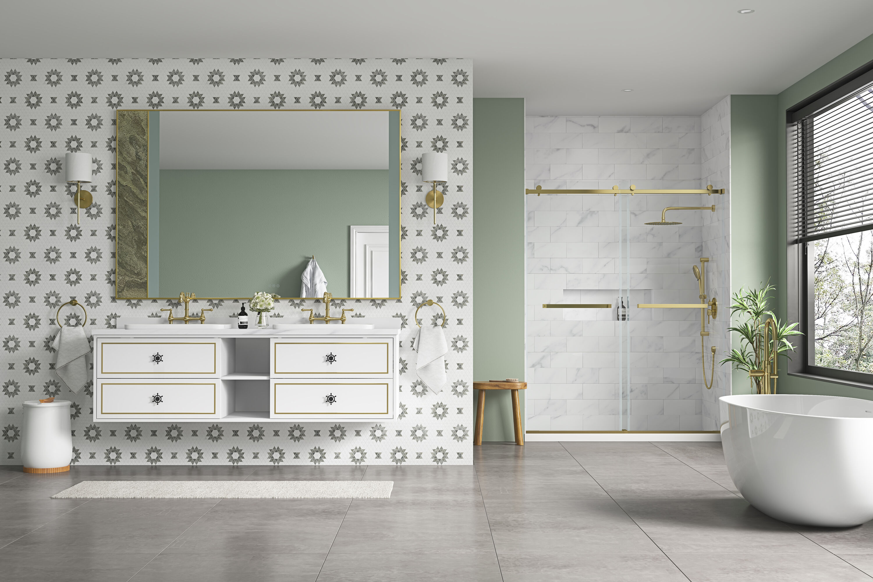 Vacolite KP-9643WH03 Bathroom-Wall-Cabinets - View #4