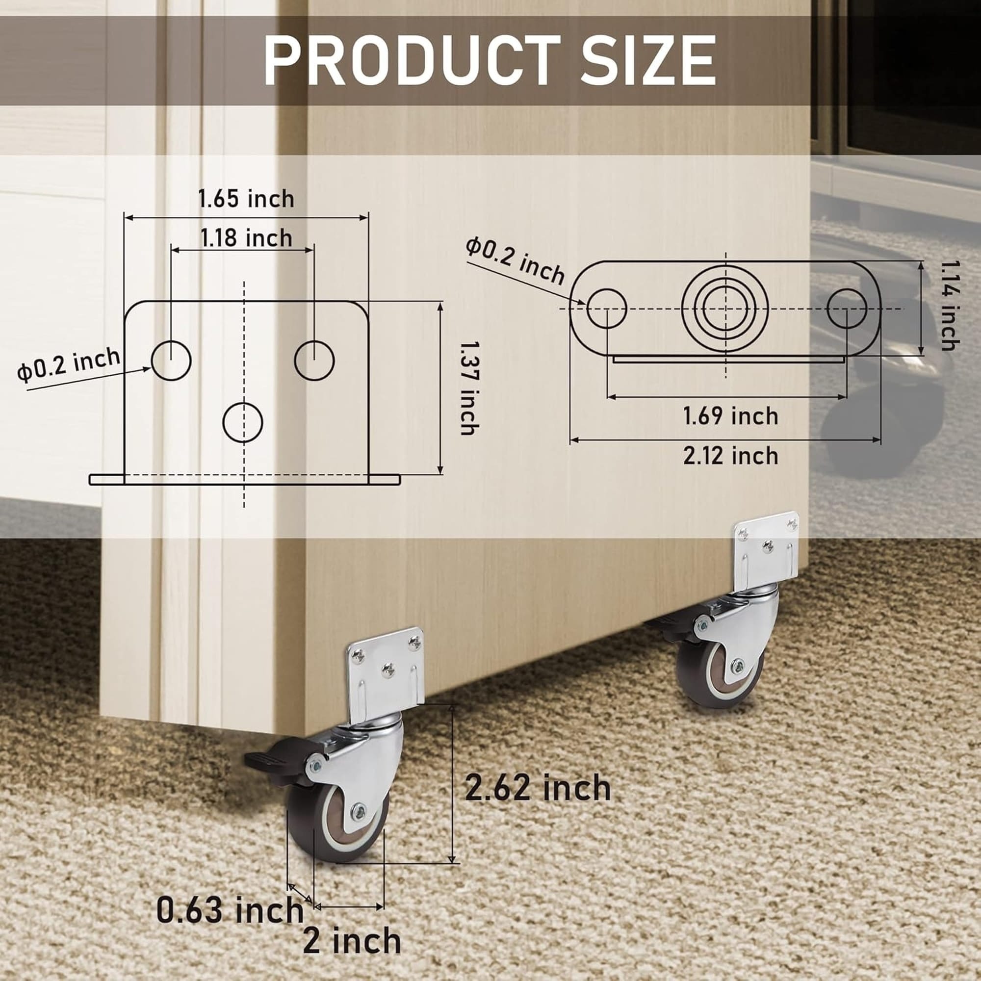Numhew NHBEN45563 casters - View #3