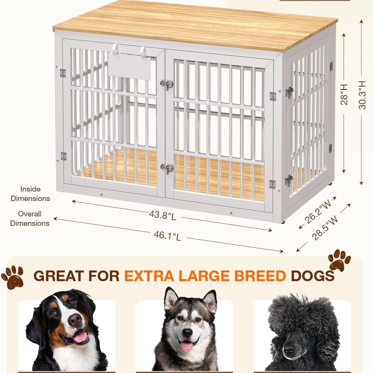 AECOJOY 12084WHMS-LS02 Pet-Crates-Carriers - View #3