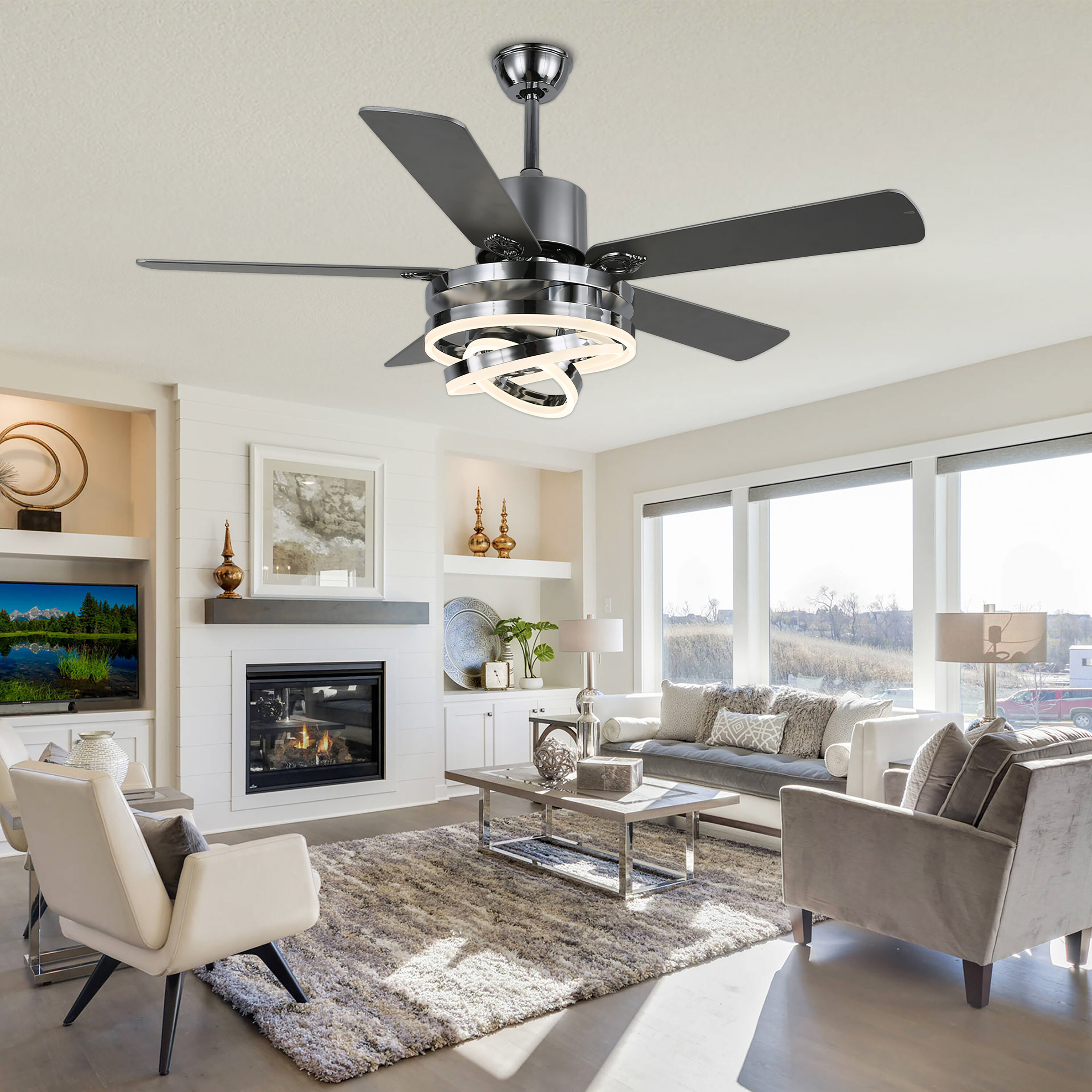 Oaks Decor OK2062-C Ceiling-Fans - View #2