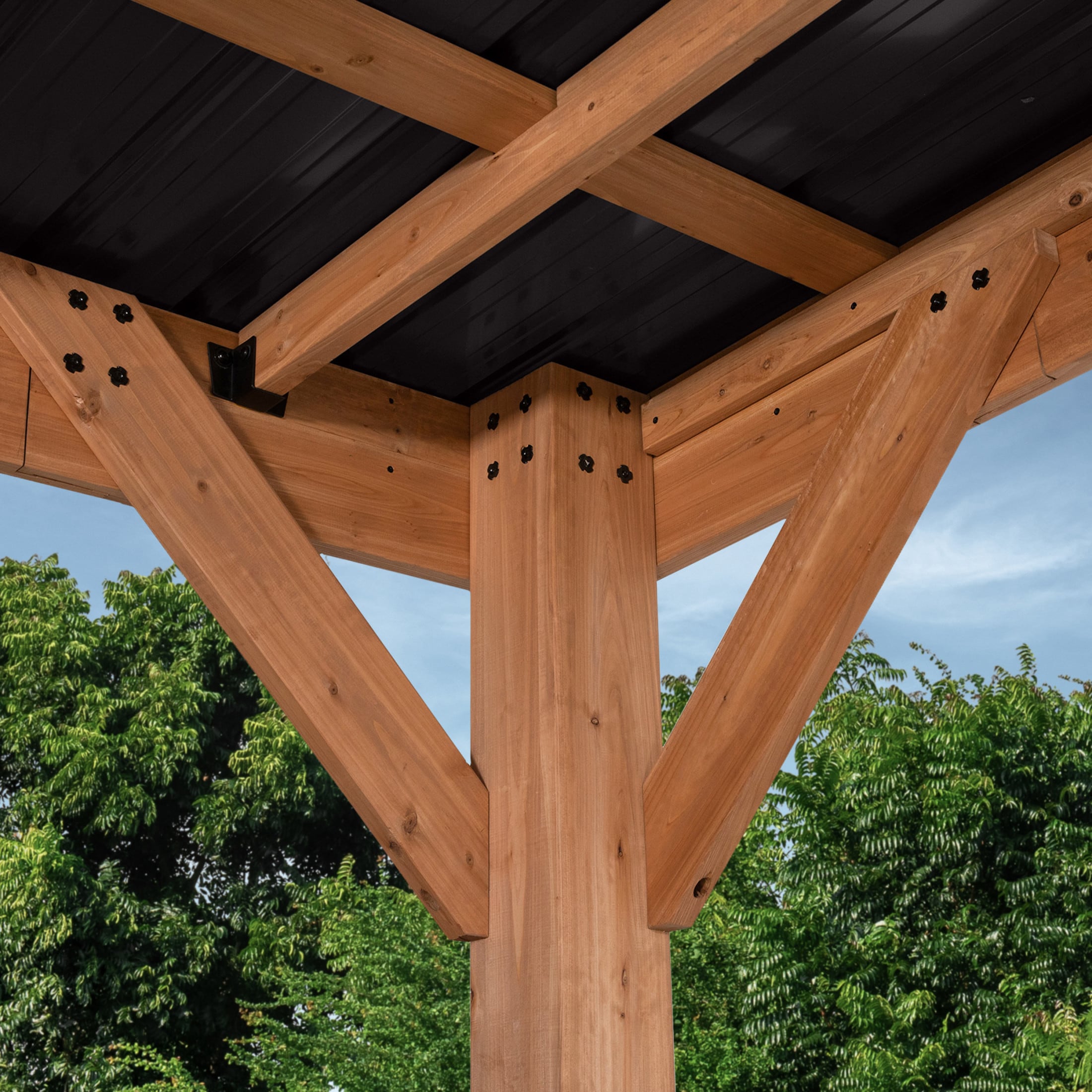 Backyard Discovery 2306189COM Wood-Resin-Gazebos - View #10