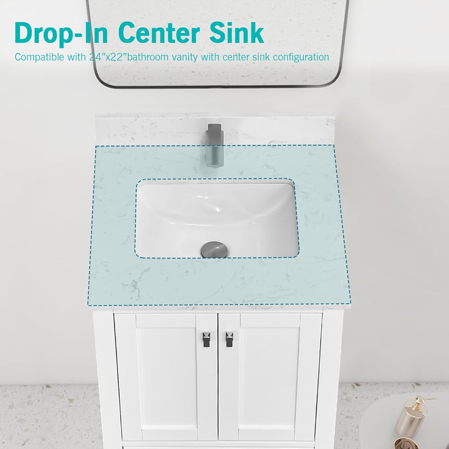 EQLOO E18M Vanity-Tops - View #4