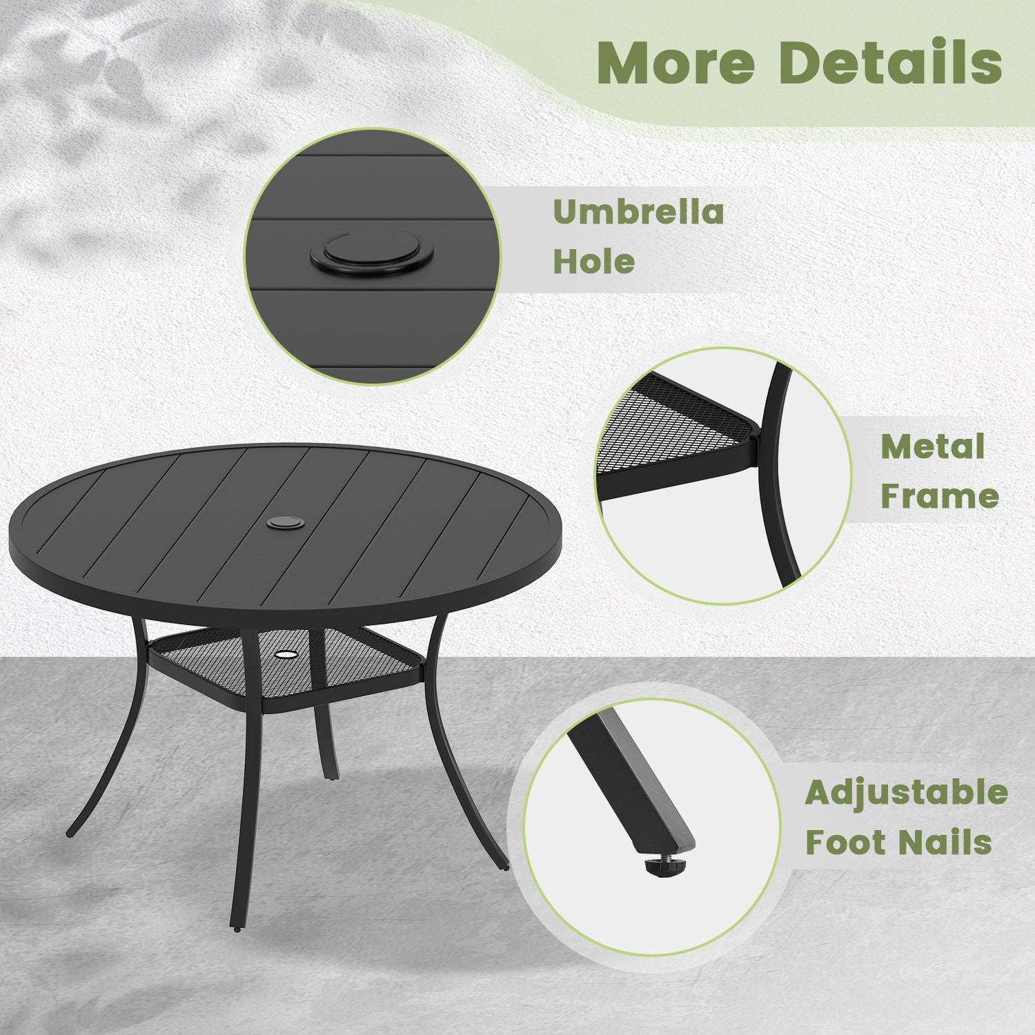 CESICIA GIGA-LS-F32 Patio-Tables - View #3