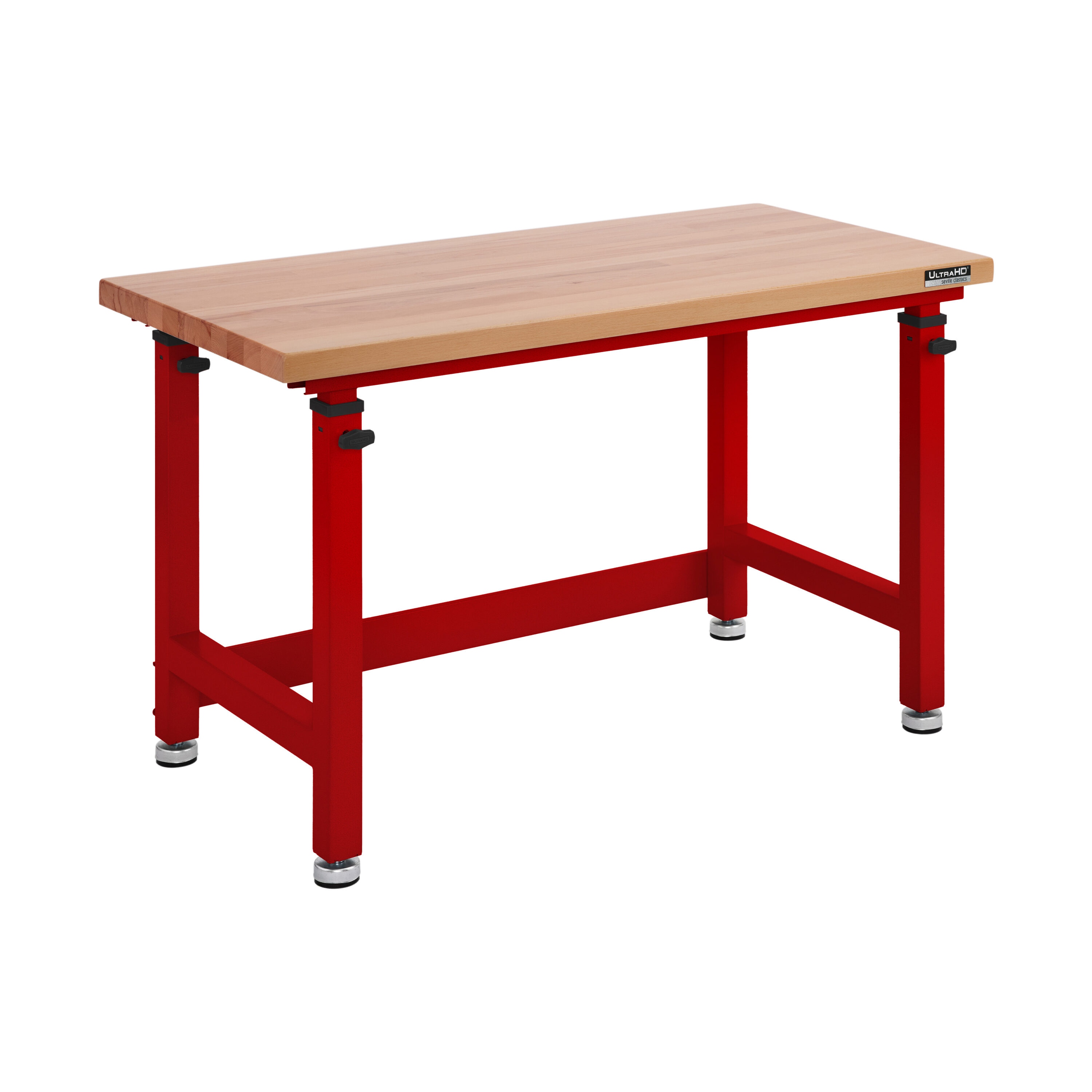 Seville Classics  UltraHD Height Adjustable Workbench 48-in W x 24-in D x 28.5-in to 42-in H