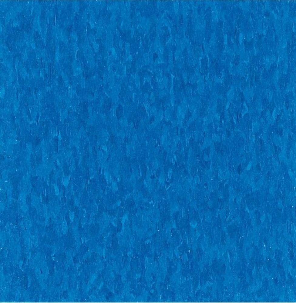 Armstrong Flooring Imperial Texture VCT Caribbean Blue 12-in W x 12-in ...