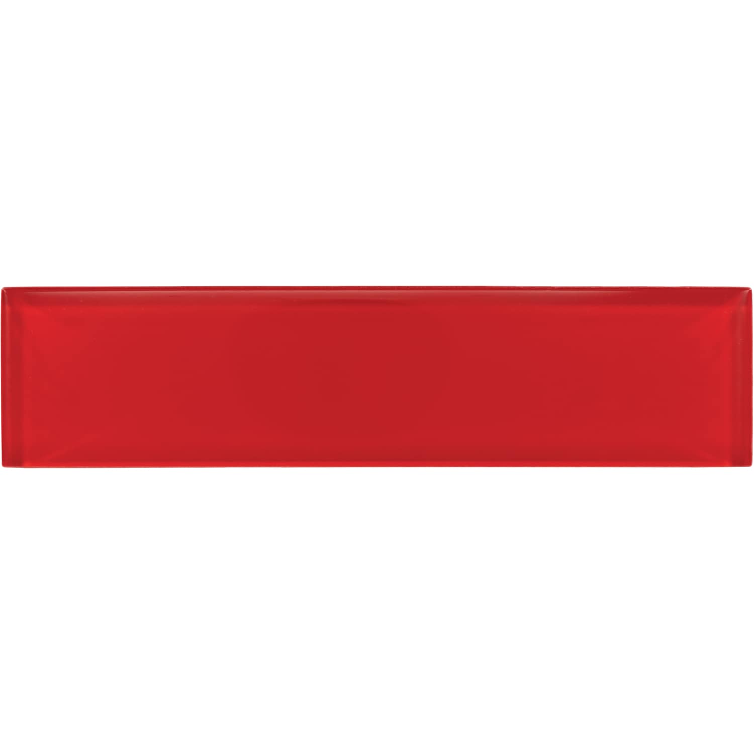 American Olean Color Appeal Cherry 2-in x 8-in Unglazed Glass Subway Wall Tile (6.6-sq. ft/ Carton)