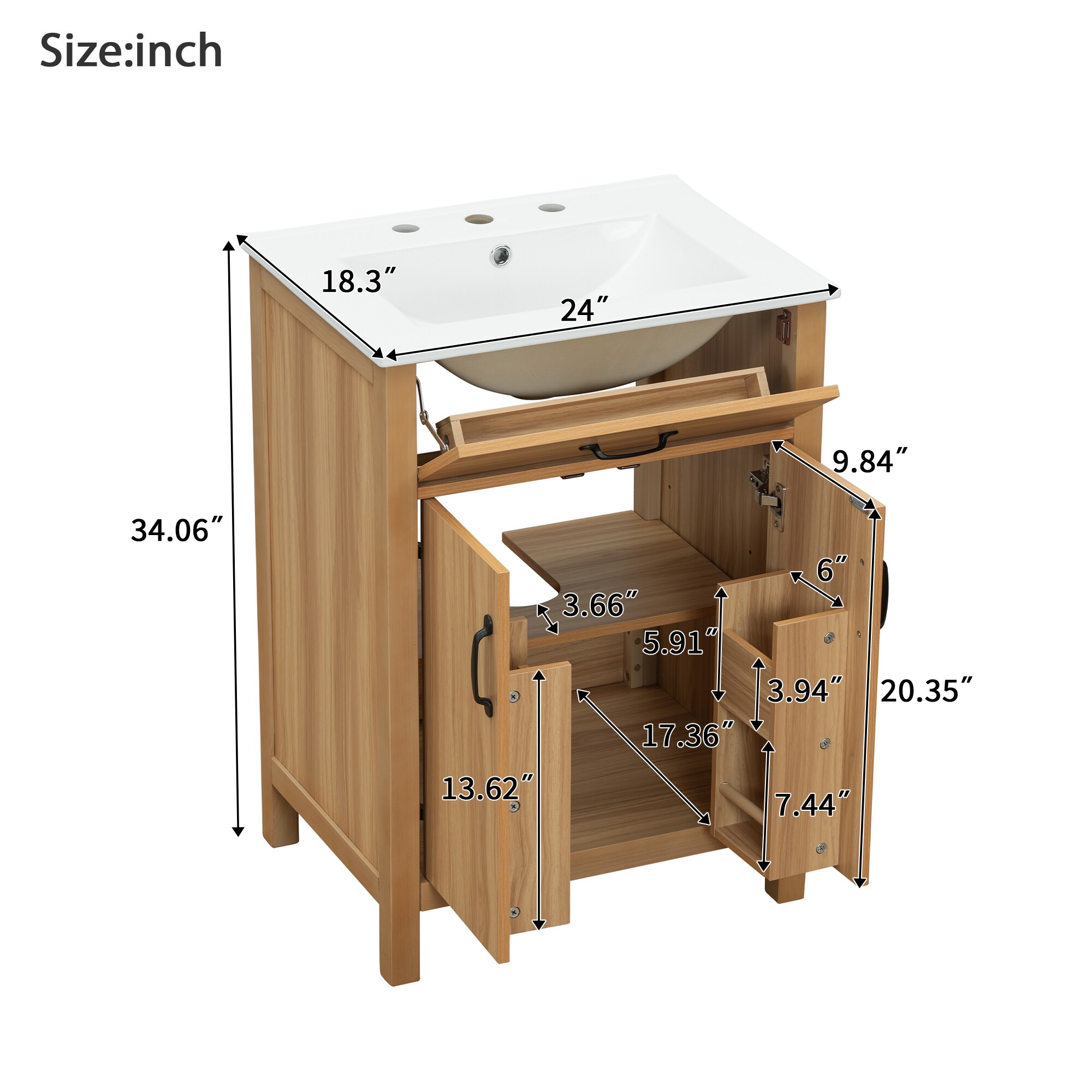Ayelon WR568553N Bath-Vanity-Combo - View #6