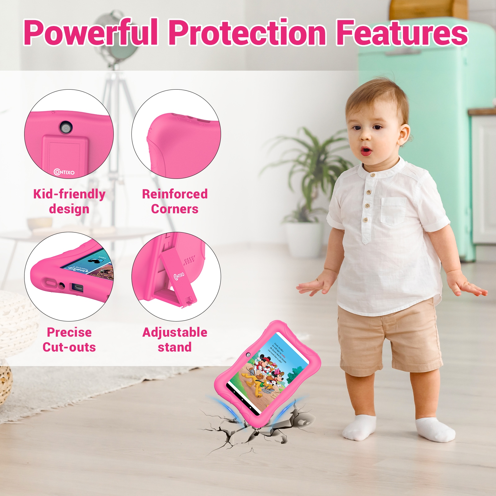 Contixo V9-3-32 PINK tablets - View #5