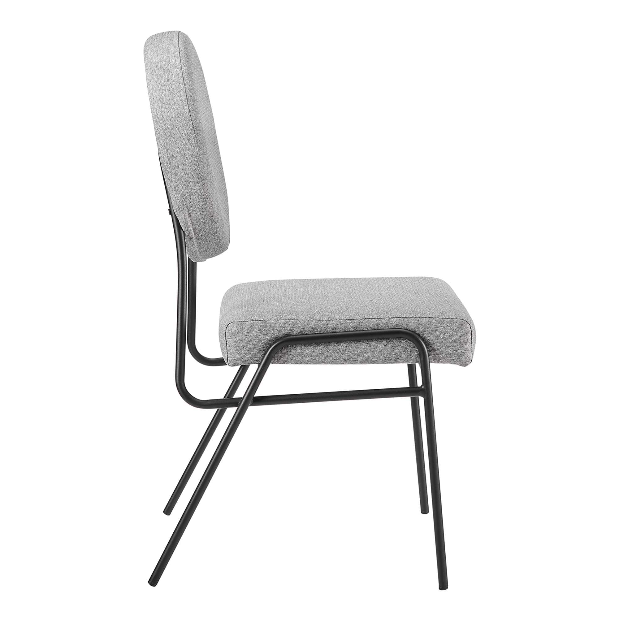 Modway EEI-6253-BLK-LGR Dining-Chairs - View #7