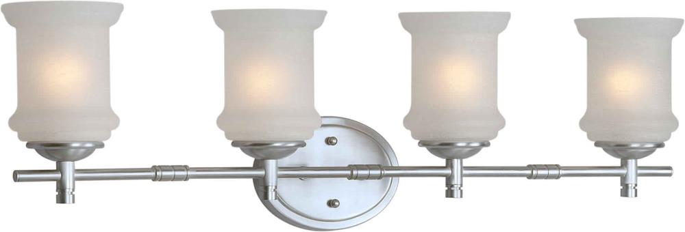  LW51800455 Shandy 32-in 4-Light Brushed Nickel Transitional Vanity Light Bar