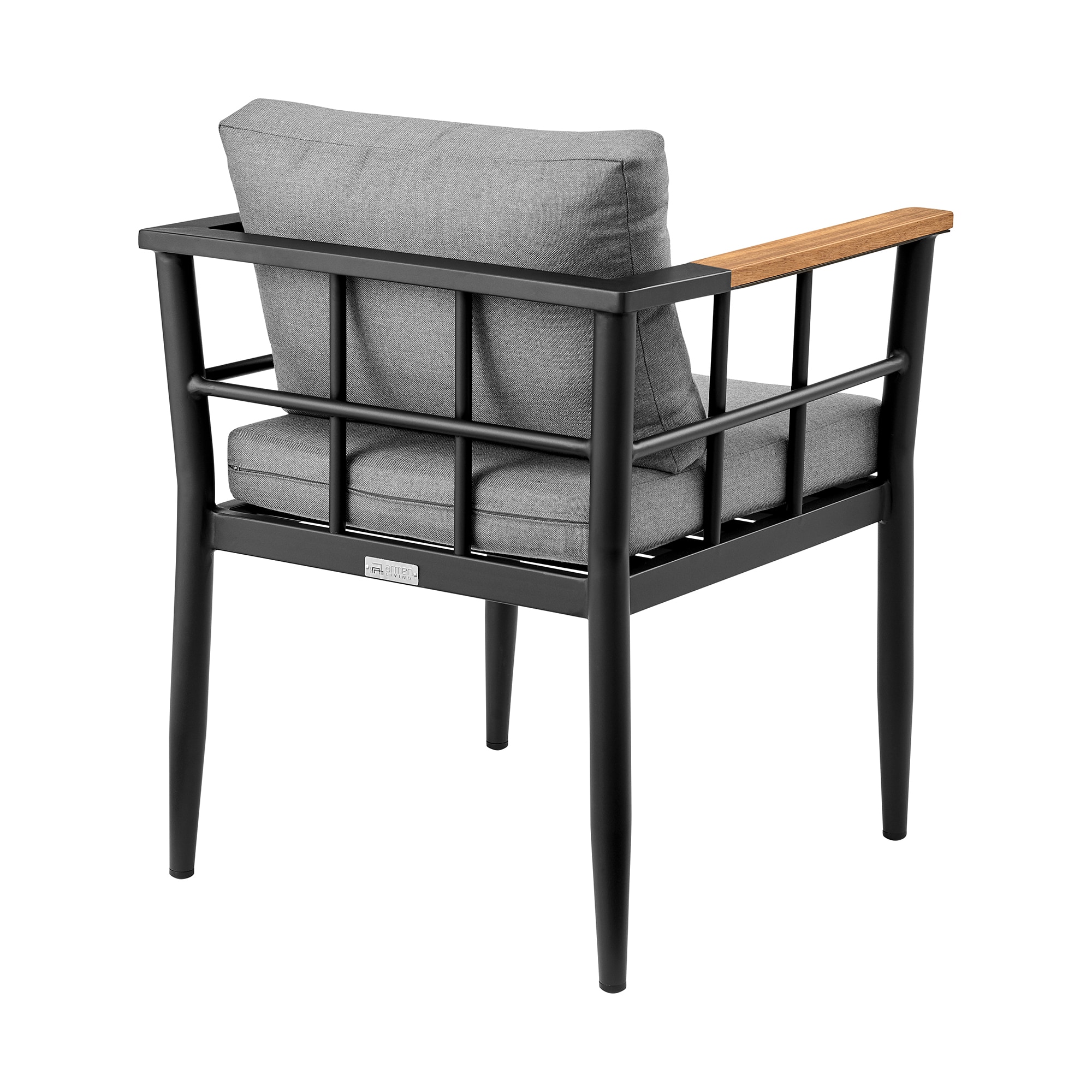 Armen Living LCEZCHBL Dining-Chairs - View #5