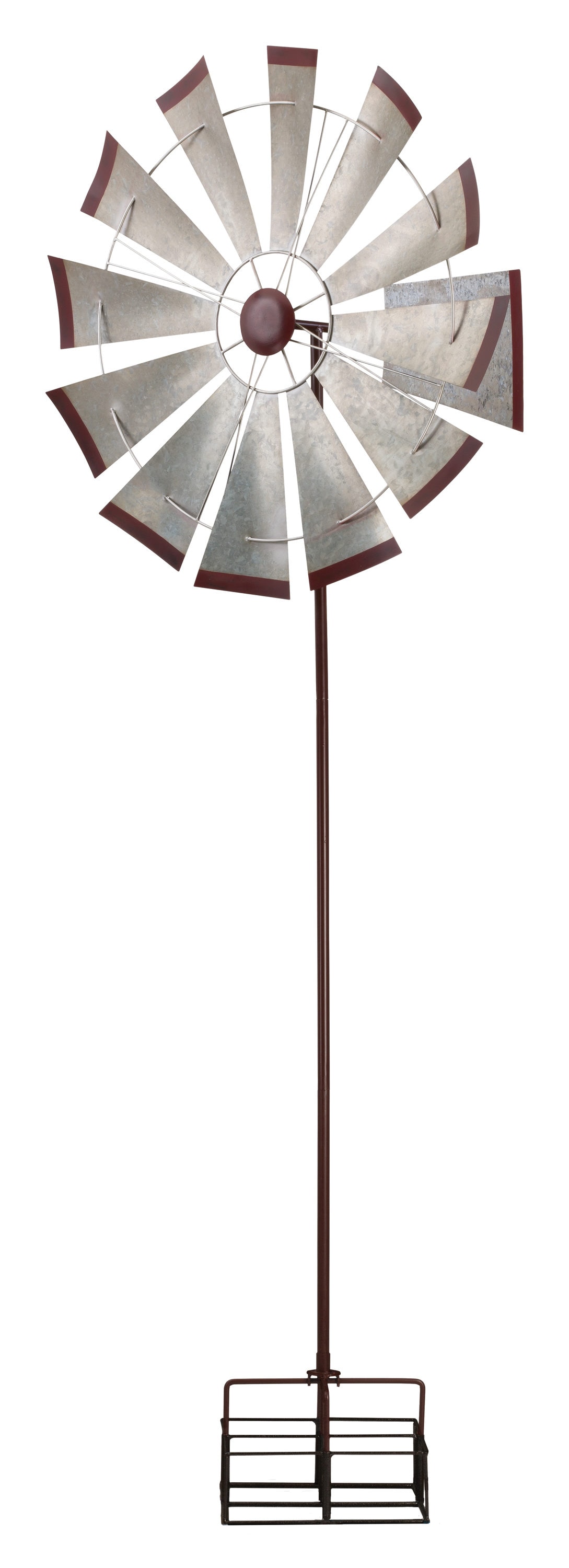 Regal Art & Gift 11754 Grey Aluminum Wind Spinner