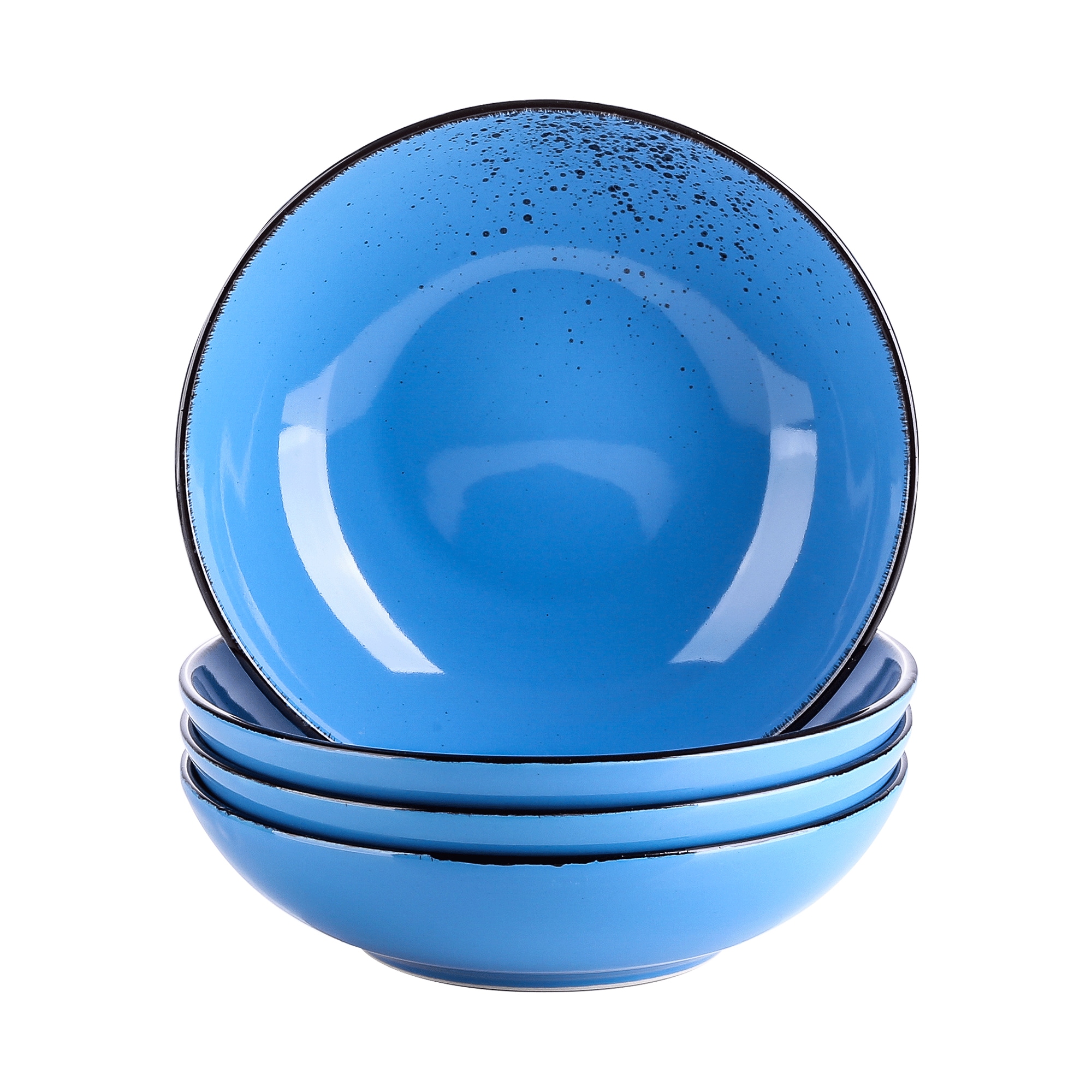CASAINC VC-NAVIA-4-STP 4-Piece Blue Ceramic Dinnerware