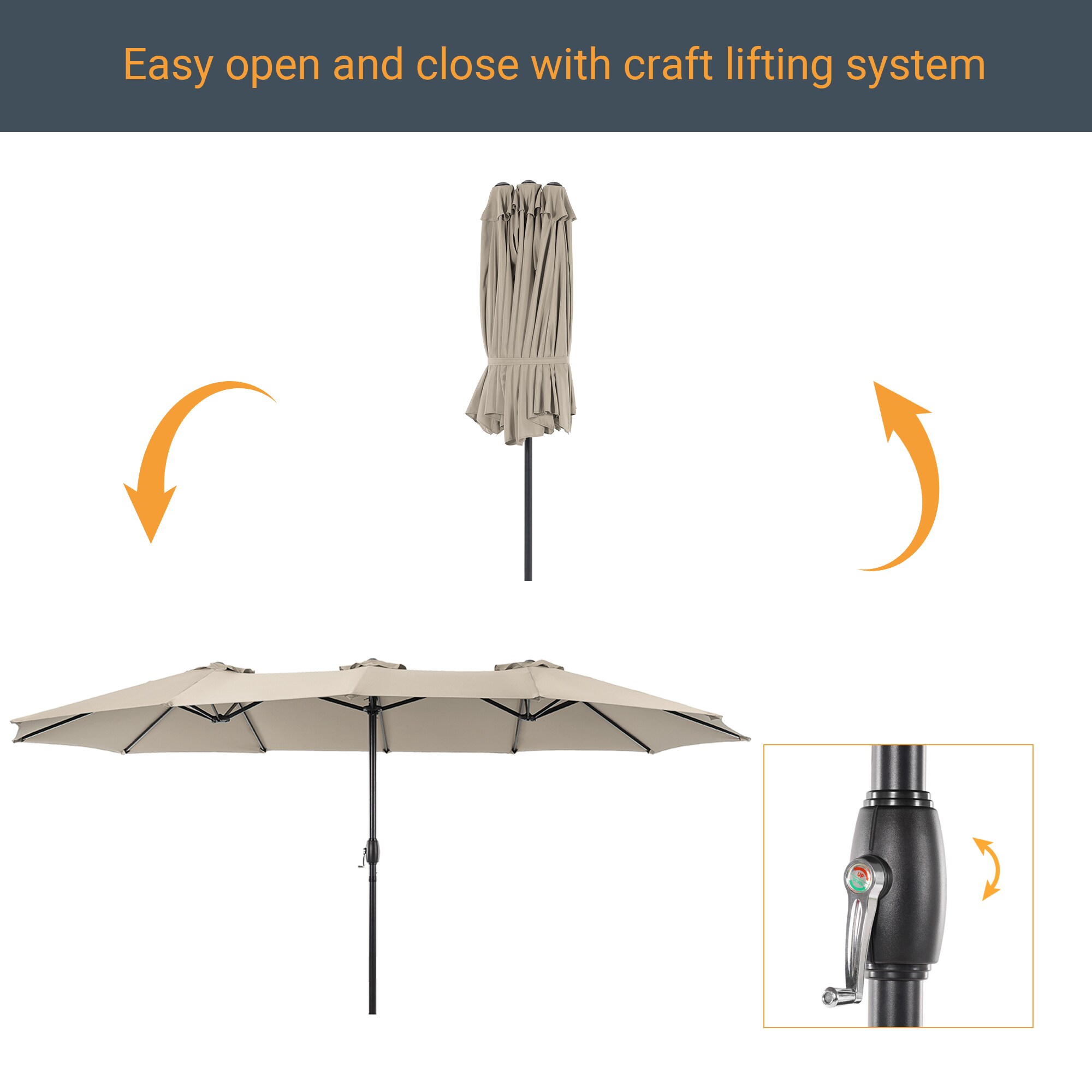ACEGOSES LW-MK-460SD-B Umbrellas-2 - View #7