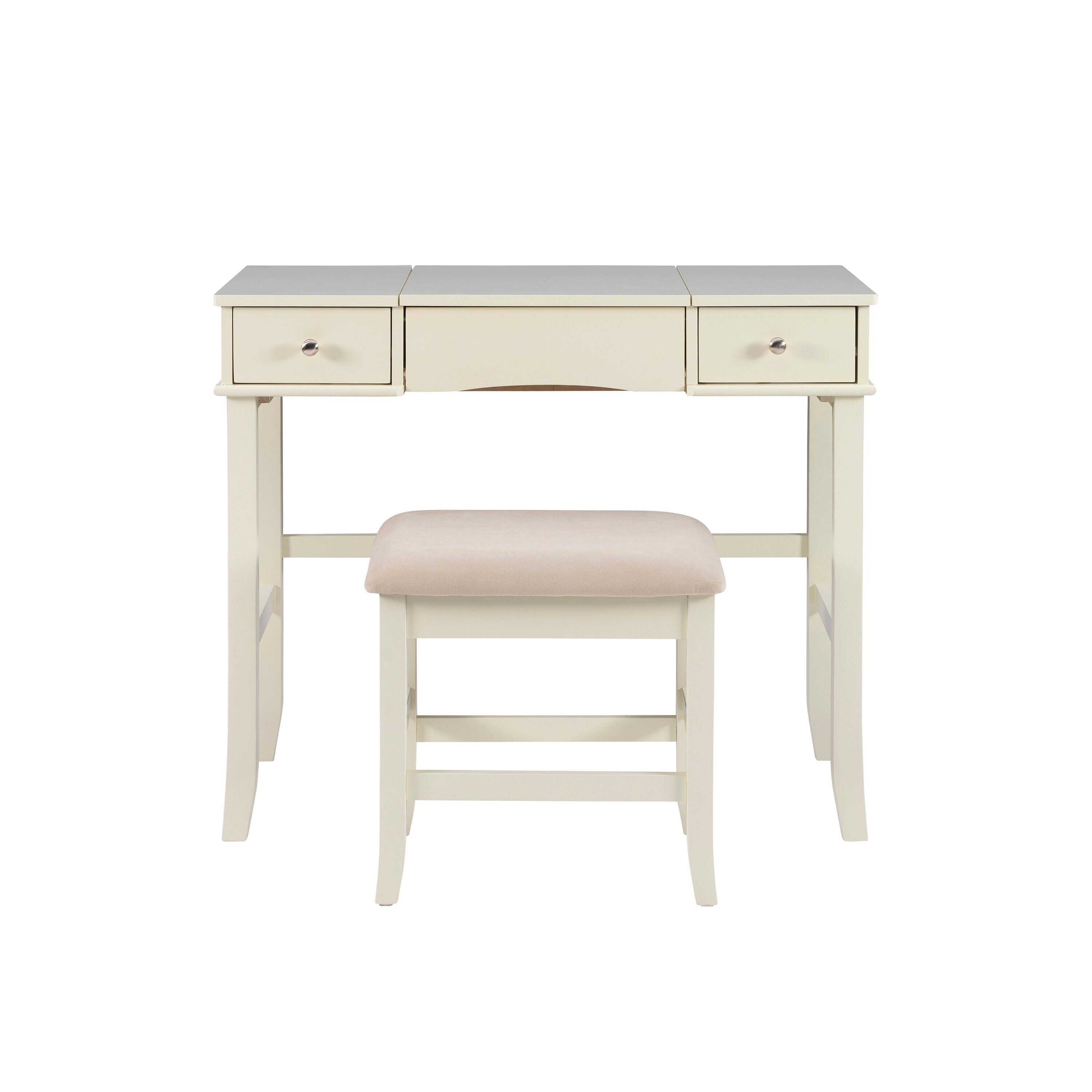 Linon 58037CRM-01-KD-U Bedroom-Vanities - View #2