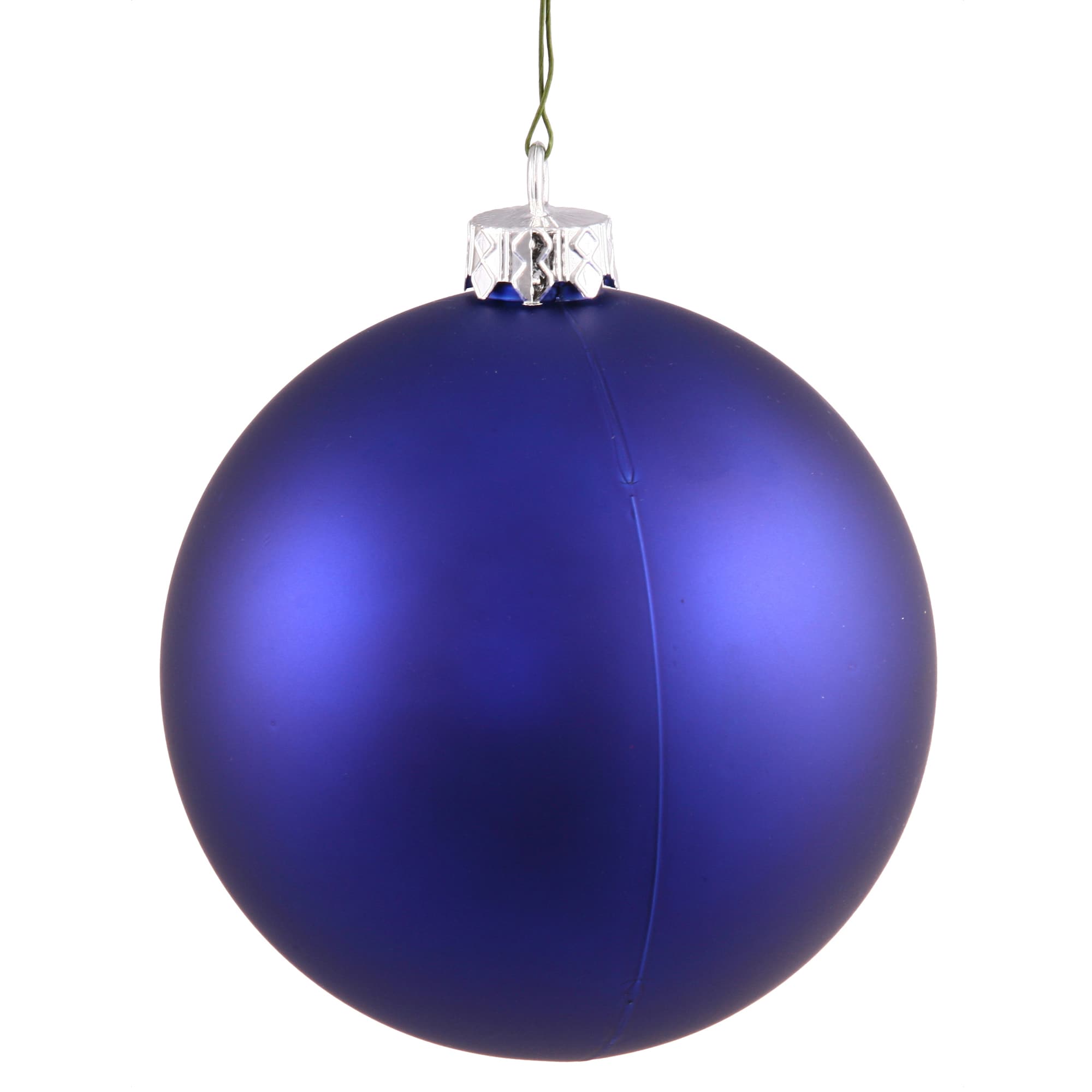Vickerman N591022DMV 6-Pack Blue Standard Indoor Ornament Shatterproof