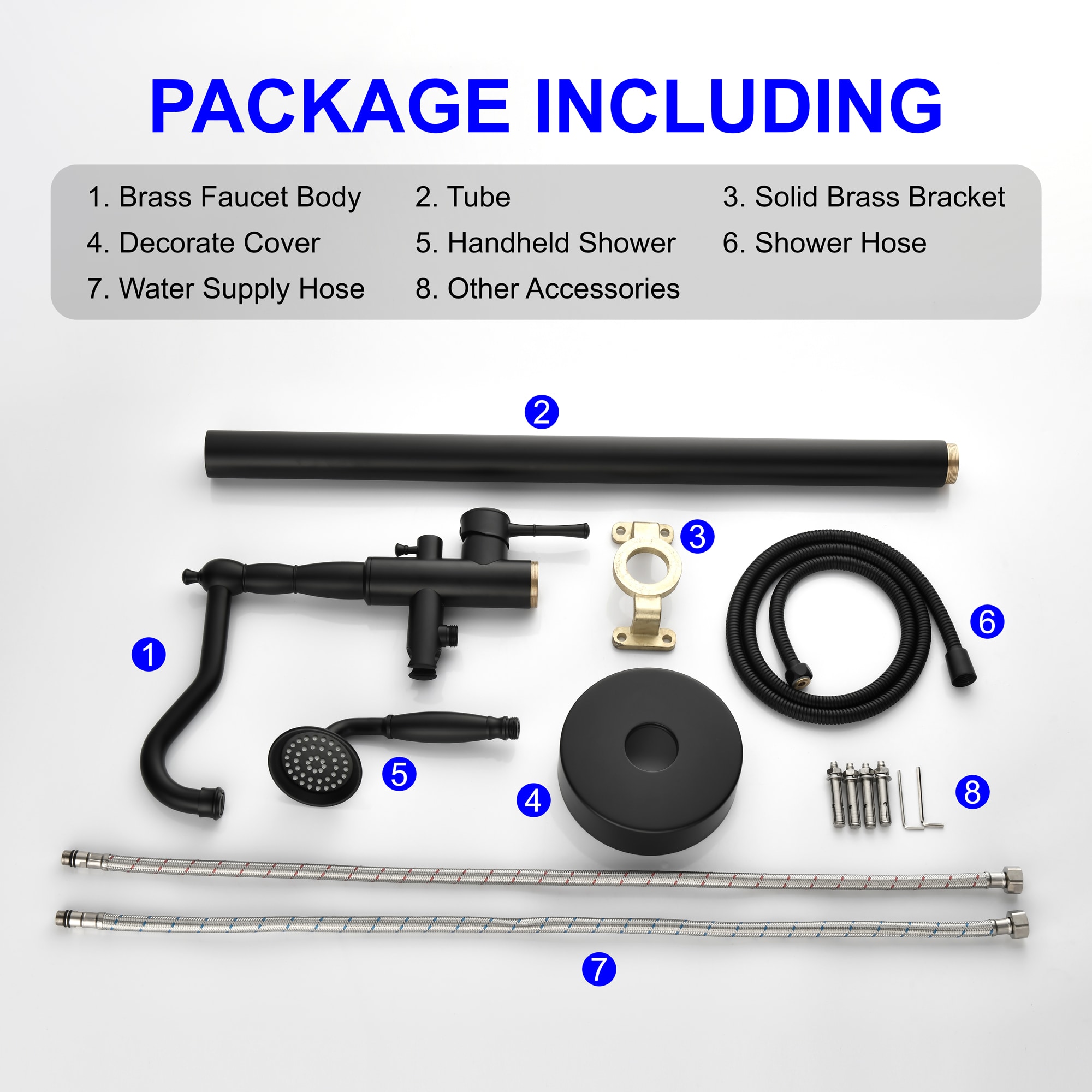 WELLFOR KC-HPY-52633US Roman-Tub-Faucets - View #4