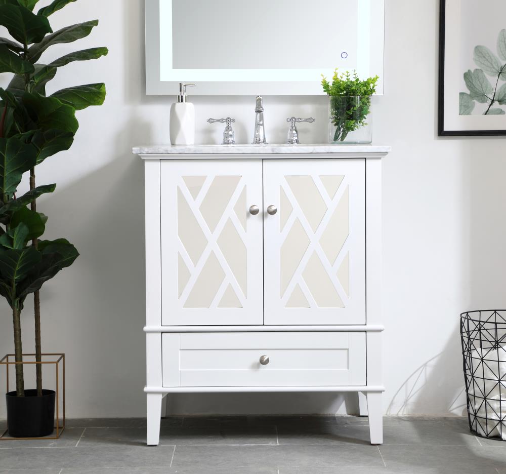Elegant Decor FI90630WH Bath-Vanity-Combo - View #2