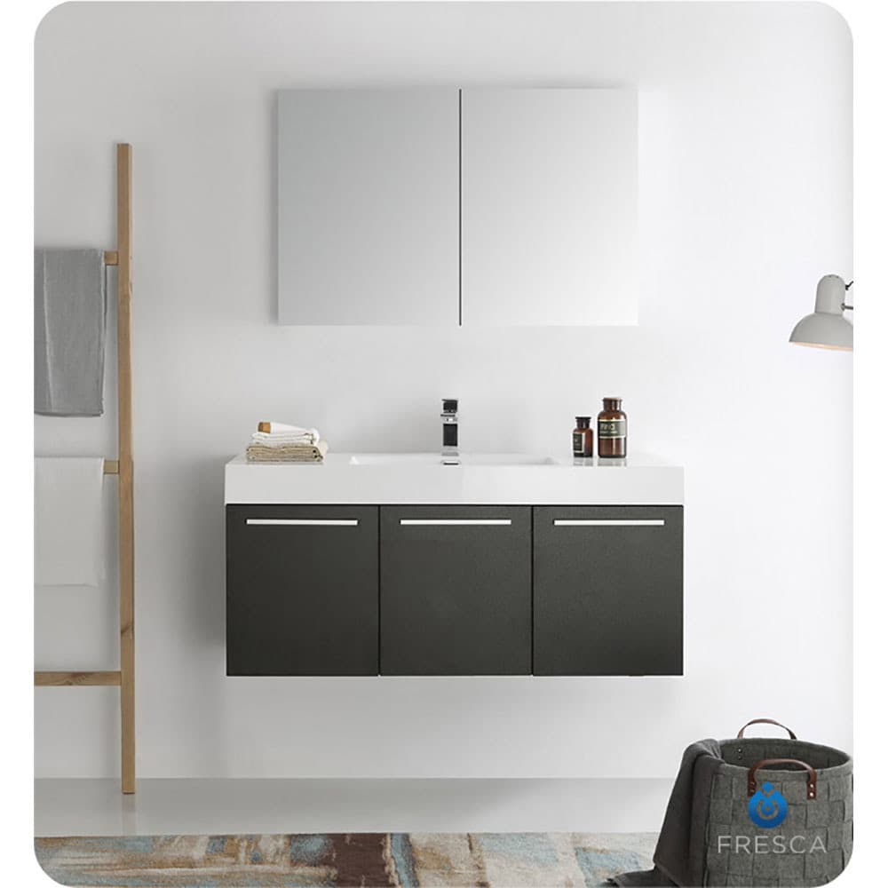 Fresca FCB8092BW-I Bath-Vanity-Combo - View #6