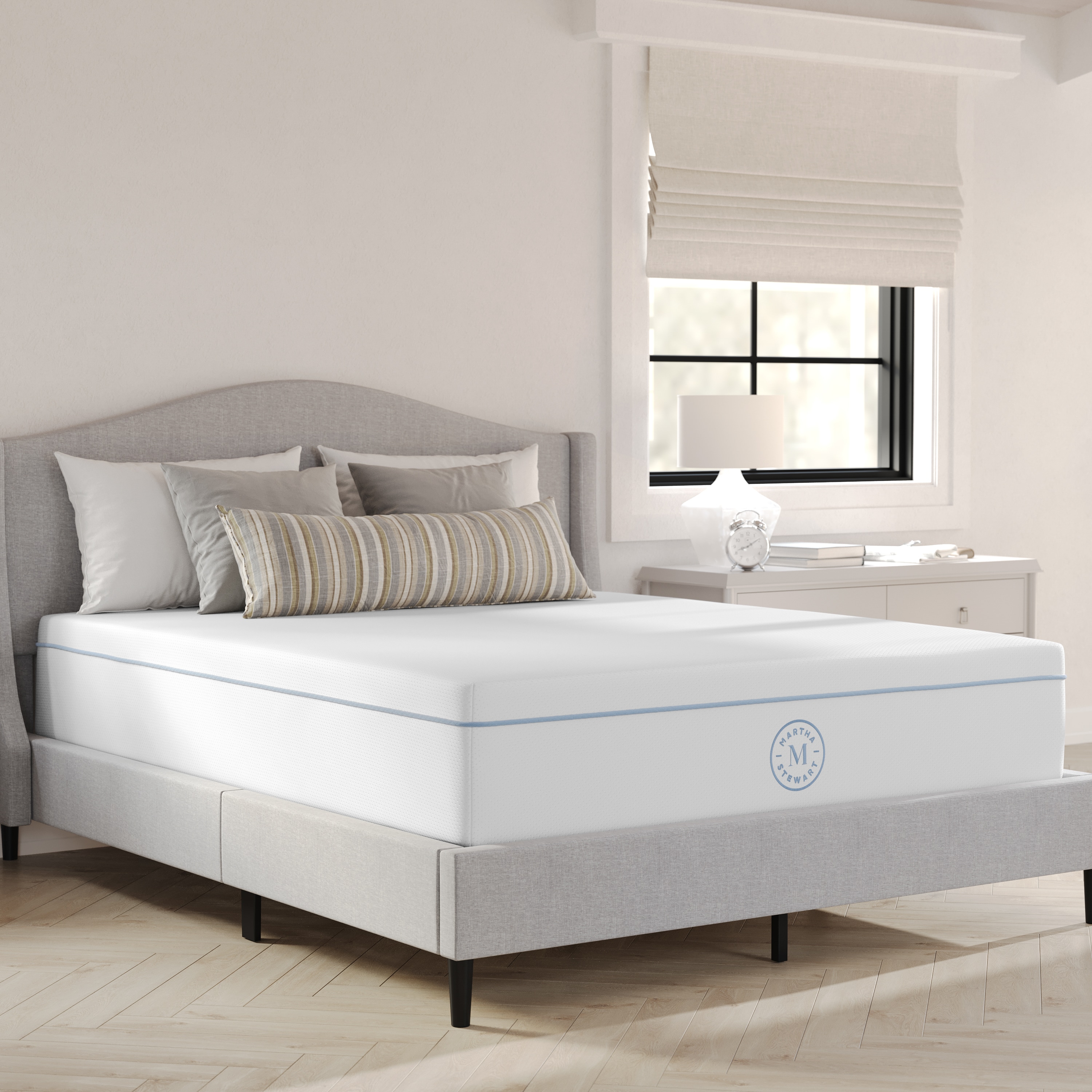 Martha Stewart 196861132063 SleepComplete 12-in Medium Queen Hybrid Memory Foam/Coil Blend Mattress in a Box