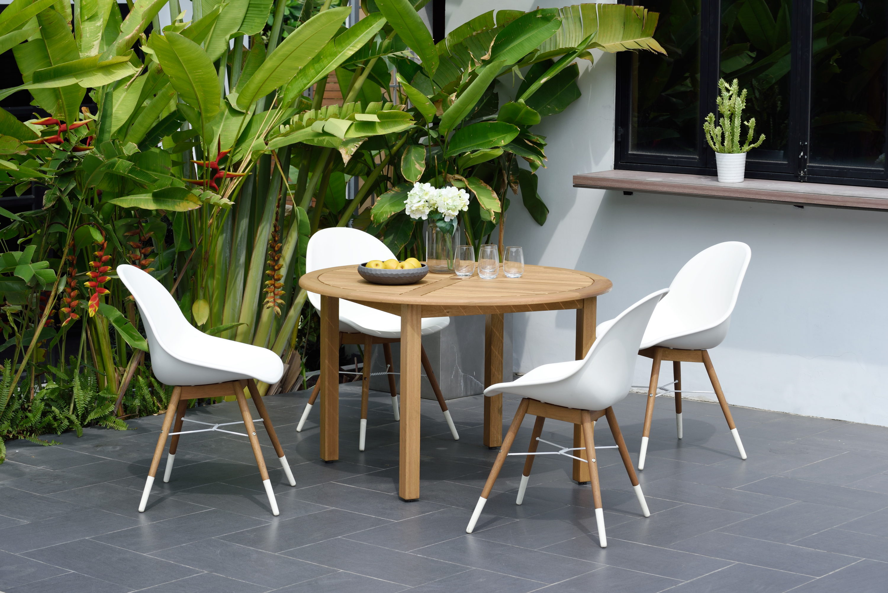 Amazonia OLDBU 4CHAMSDWH LOT Patio-Dining-Sets - View #2