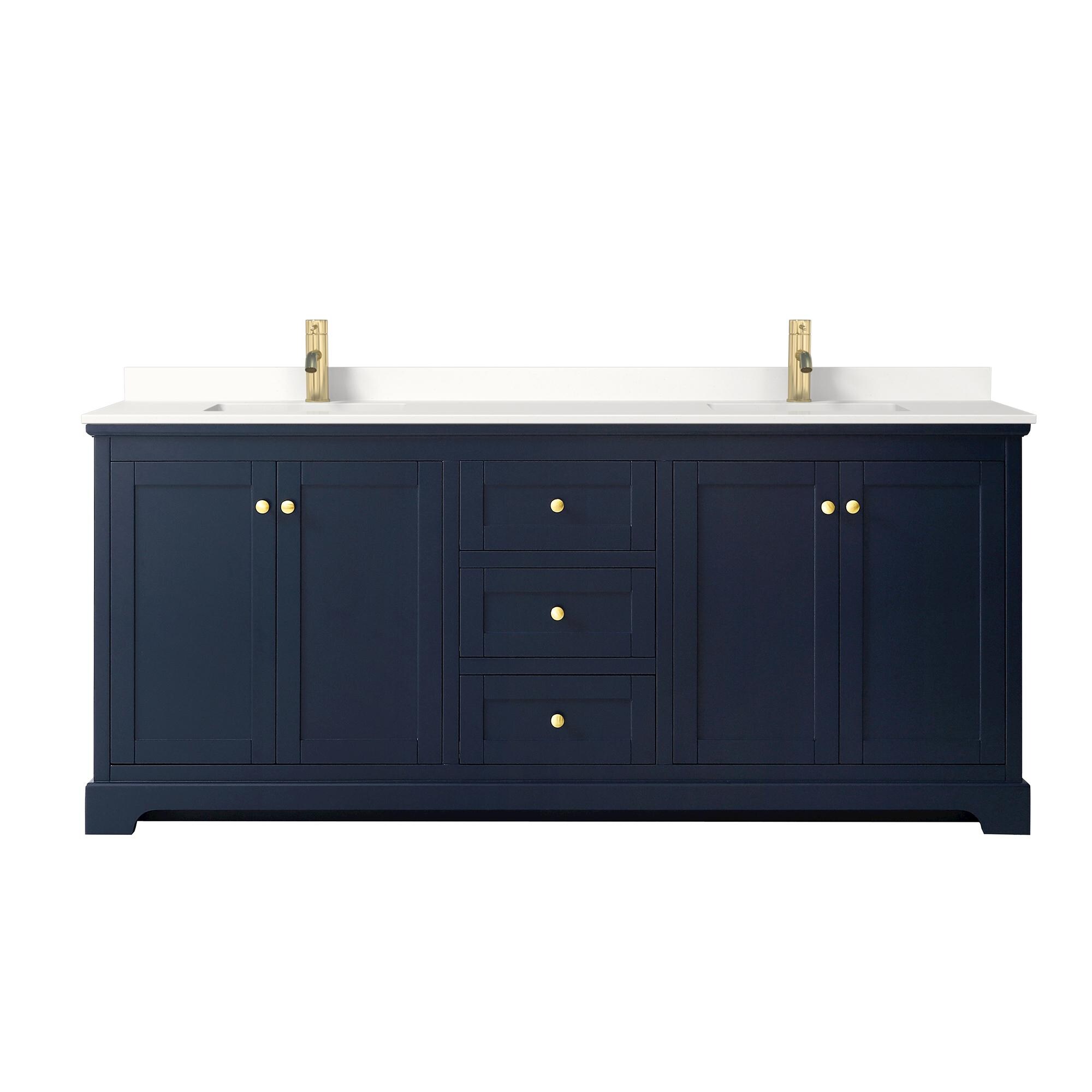 Wyndham Collection WCV232380DBLWQUNSMXX Bath-Vanity-Combo - View #2