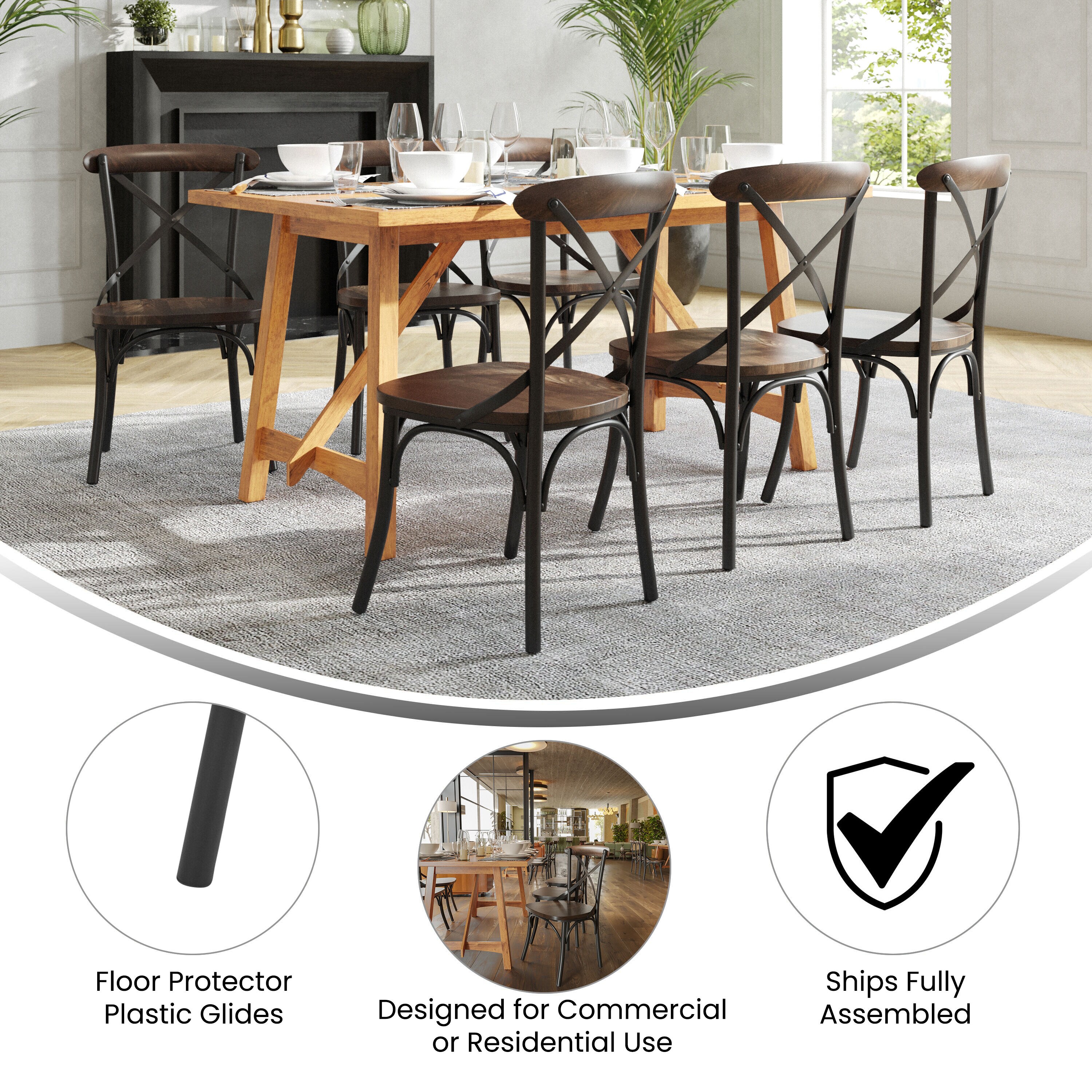 Flash Furniture 889142799580 Dining-Chairs - View #3