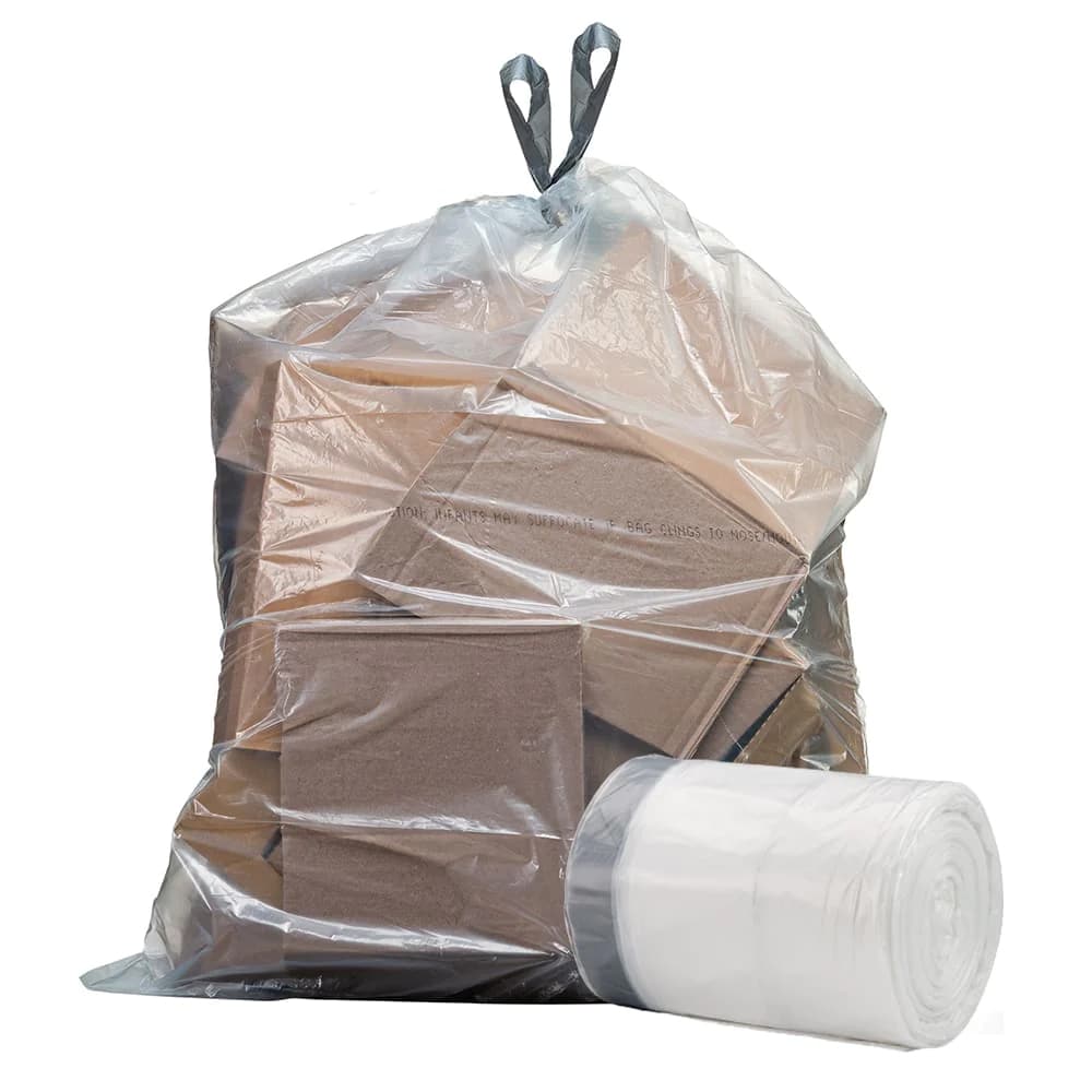 Plasticplace 32-33 gal. Orange Trash Bags (Case of 100)