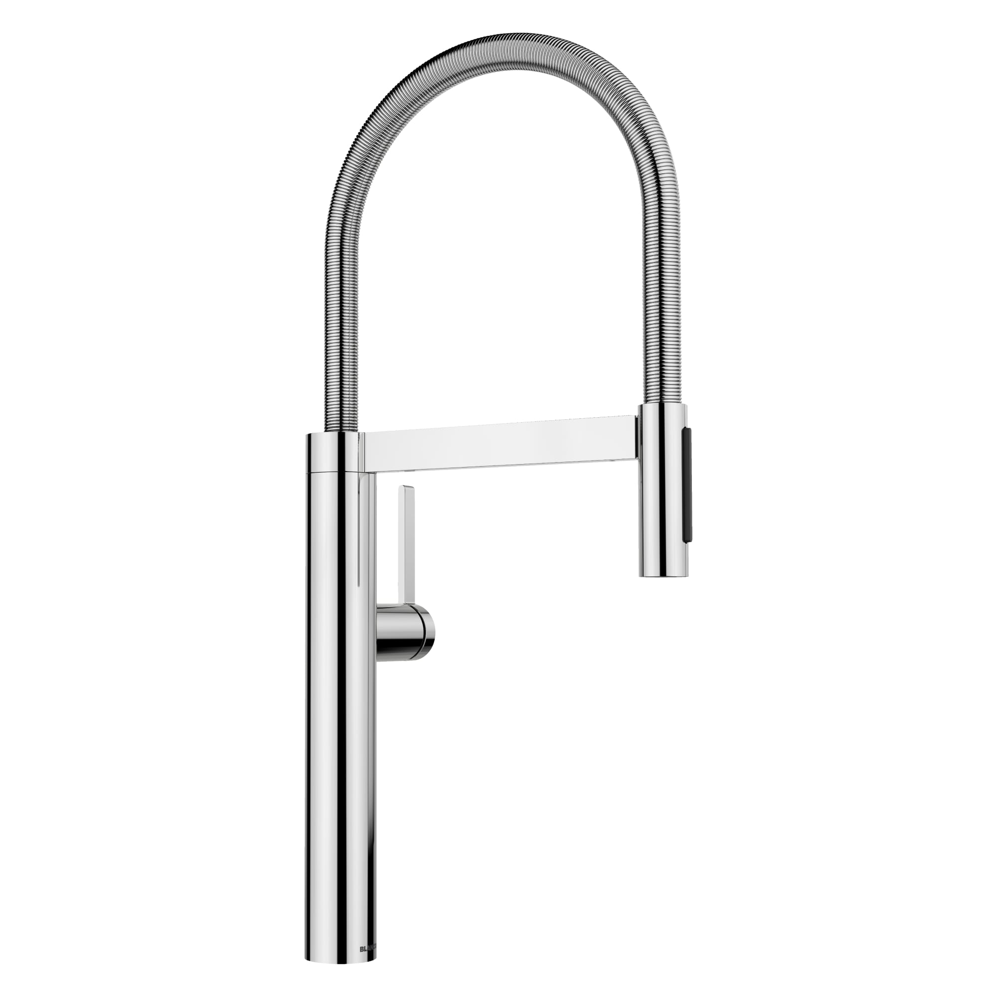 BLANCO 527473 Culina II Chrome Single Handle Deck-mount Pre-rinse Kitchen Faucet with Sprayer