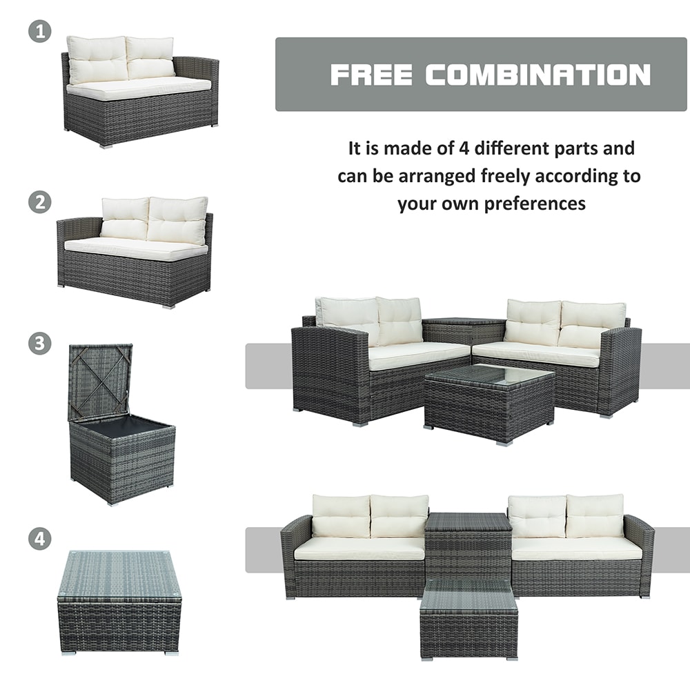 Topcraft PJTC15BE Patio-Conversation-Sets - View #4