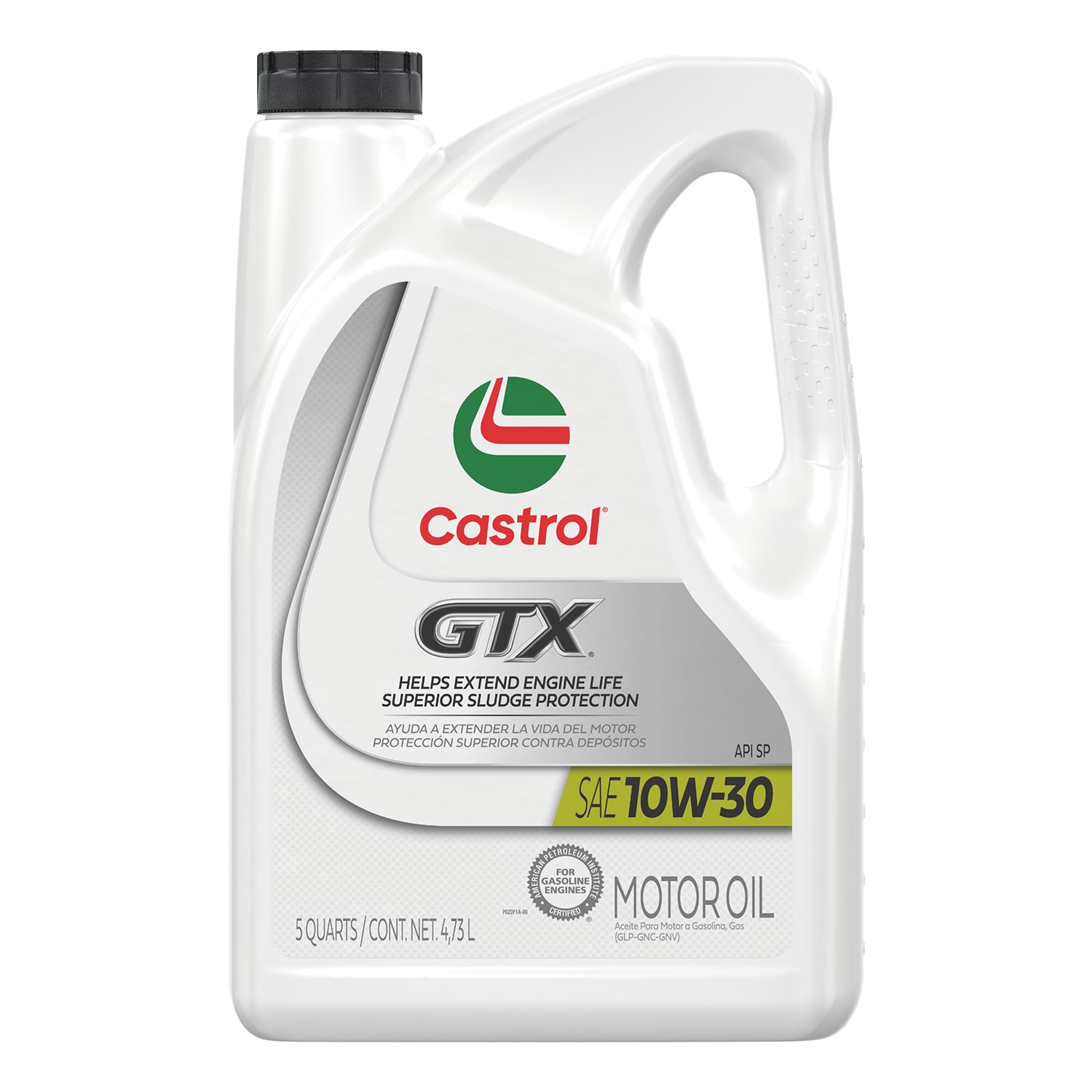 CASTROL Gtx 10w-30 5 Qt in the Motor Oil u0026 Additives department at Lowes.com