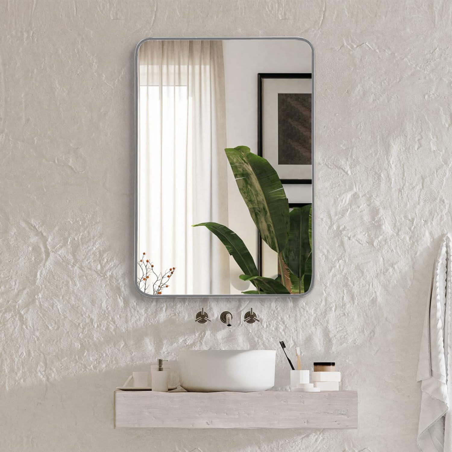 Bayfeve BF-83126-MIR Framed-Bath-Mirrors - View #3