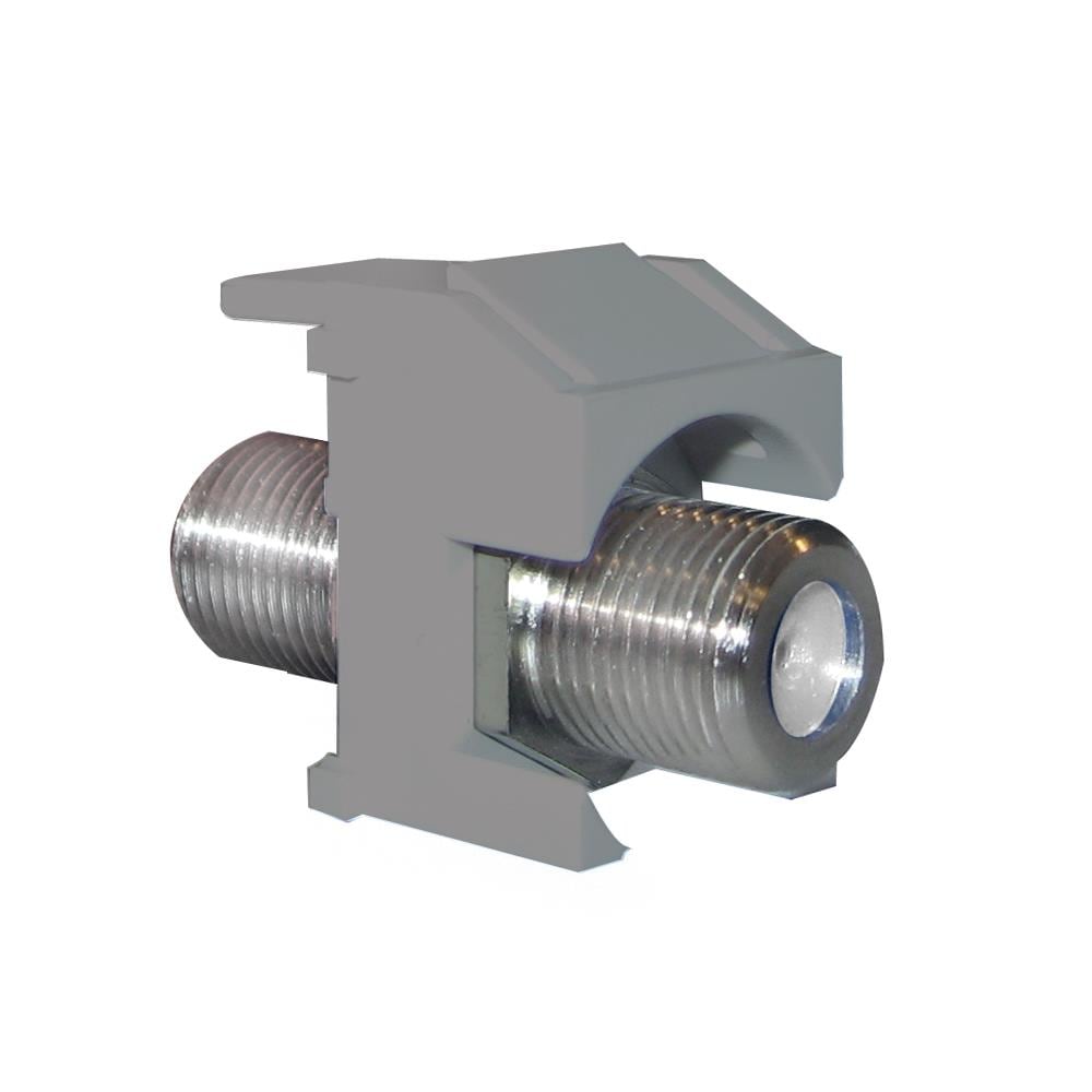 Legrand ACNRFCM1 Plastic F-Type Coax/Telephone Wall Jack