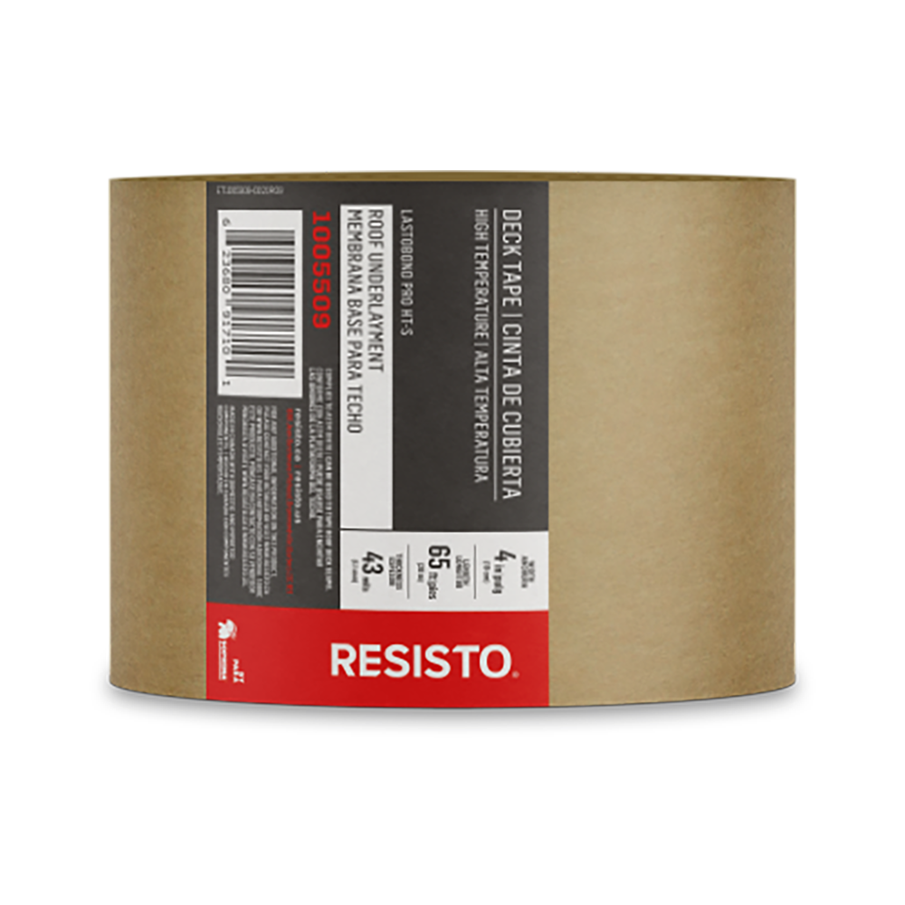RESISTO 1005509 Lastobond Pro HT-S 4-in x 65-ft 21.6-sq ft Rubberized asphalt Roof Underlayment