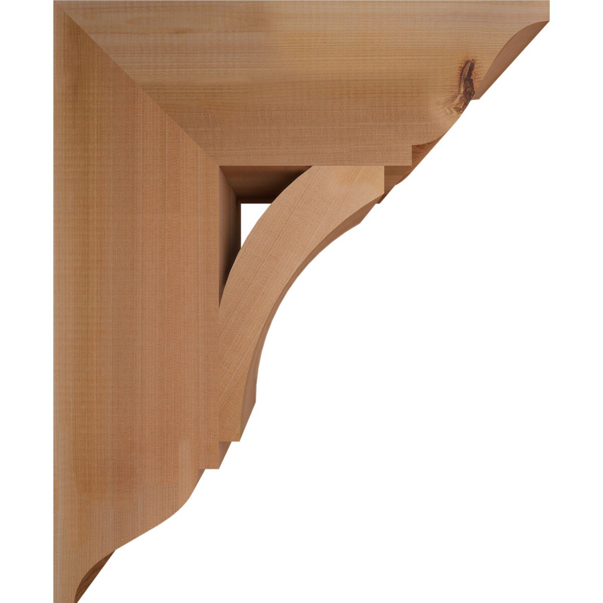 Ekena Millwork BKT06X18X22THR01SWR Exterior-Brackets-Braces - View #3