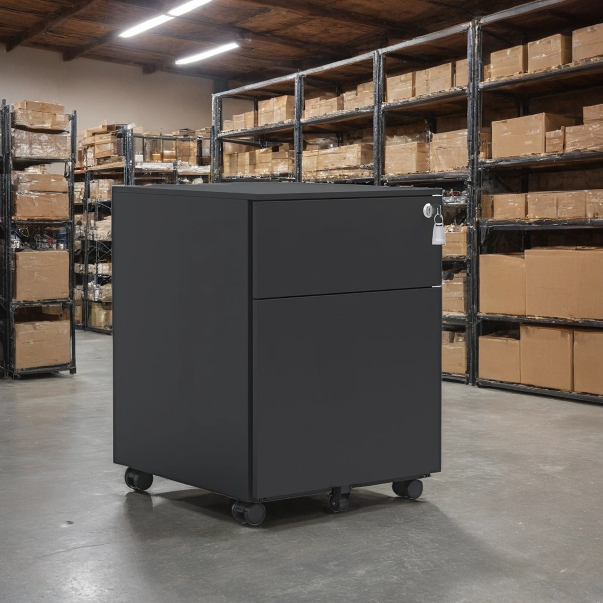 SINOFURN SYD260002BK Filing-Cabinets - View #3