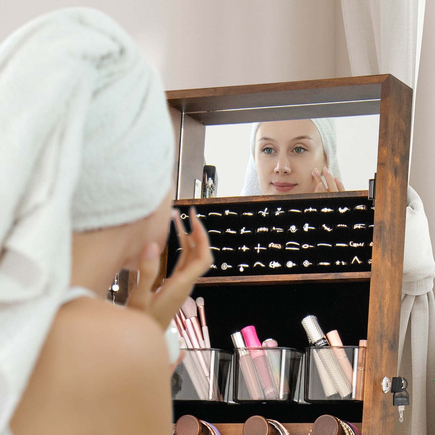 Costway HCST05088 Jewelry-Armoires - View #5