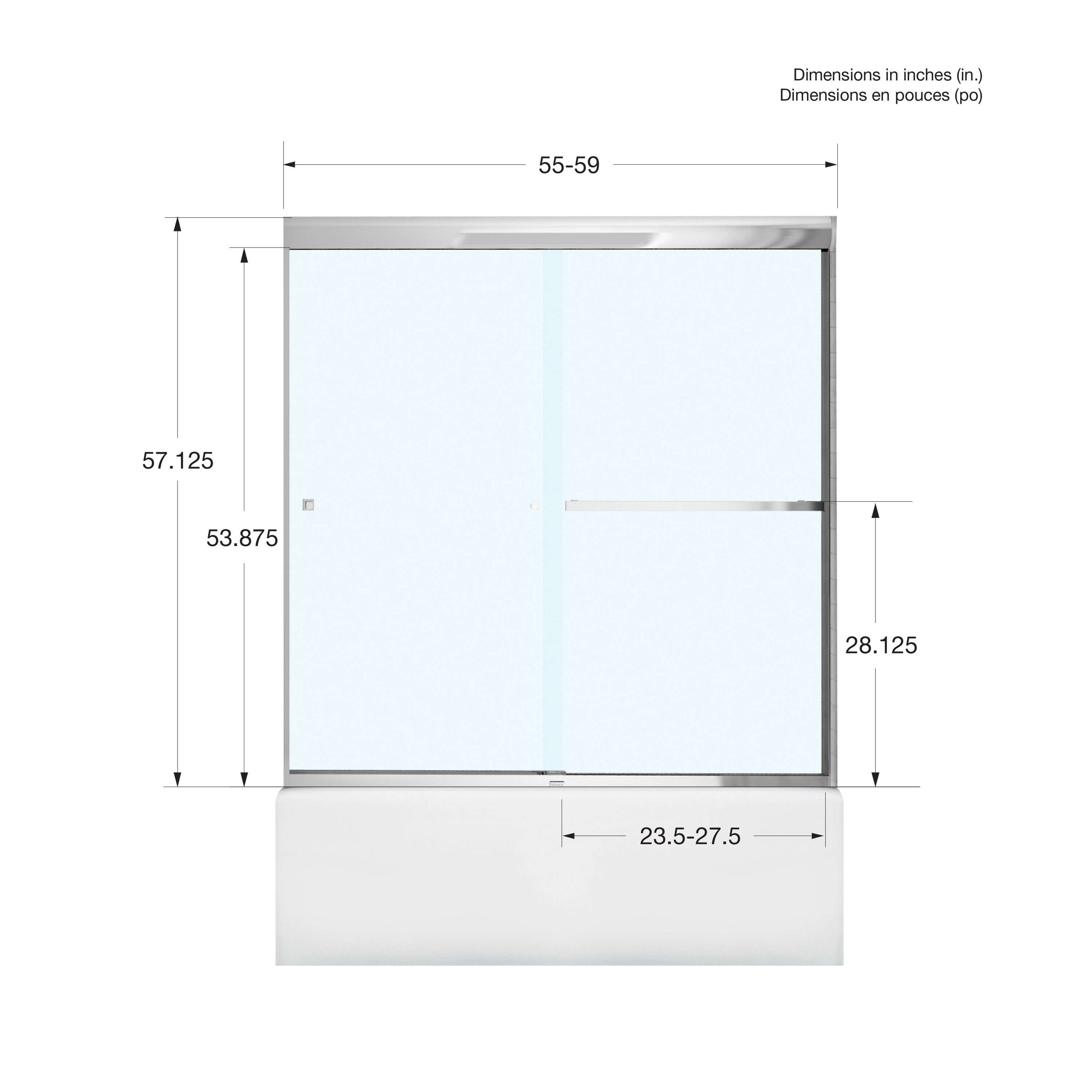 MAAX 135673-900-084-000 Bathtub-Doors - View #4
