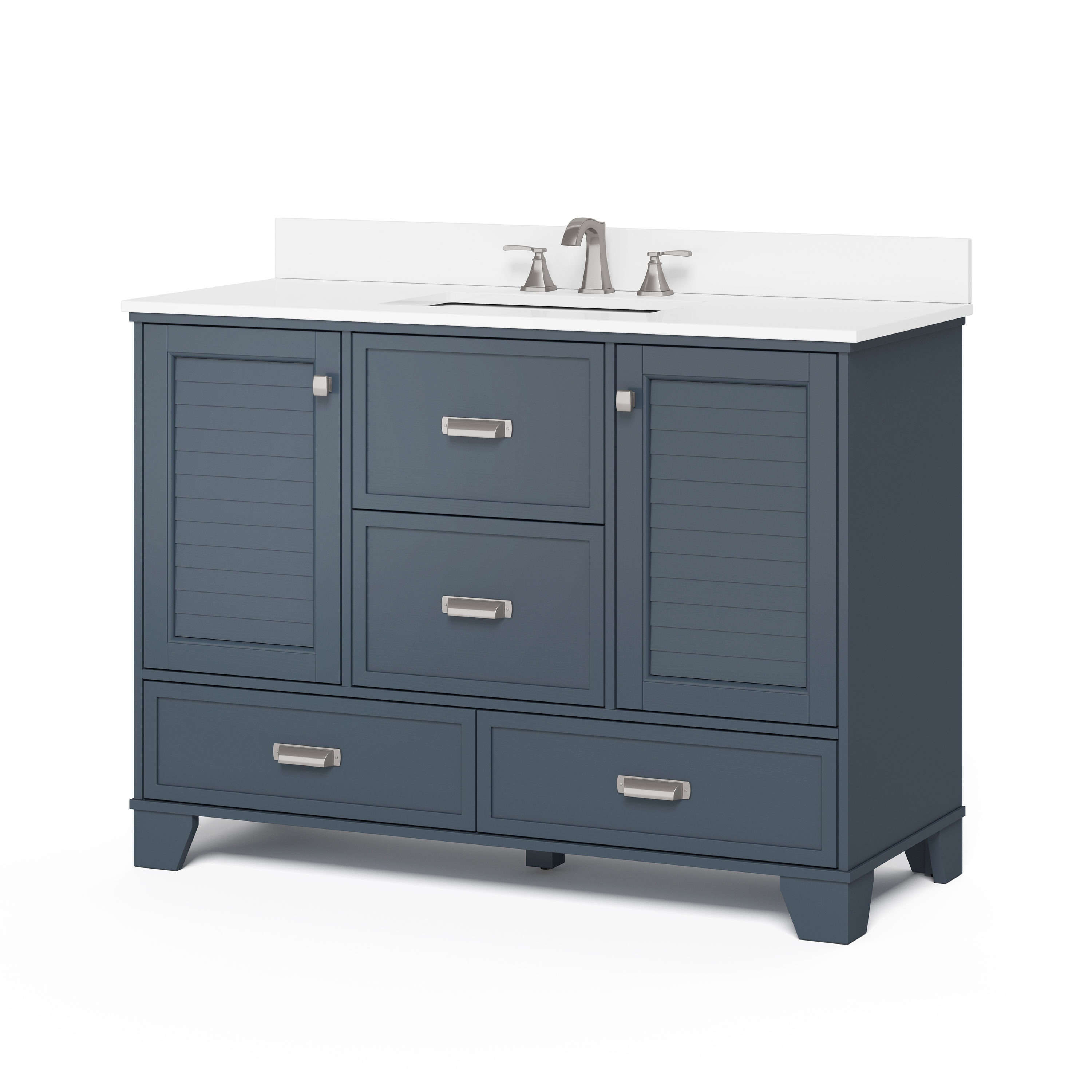 allen + roth LWS48LVHB Bath-Vanity-Combo - View #3