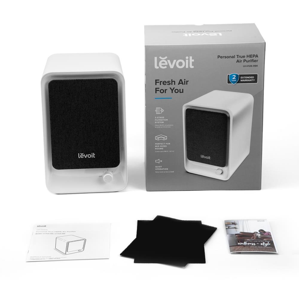 Levoit LV-H128 Desktop Portable Air Purifier H13 True HEPA 3 Stage