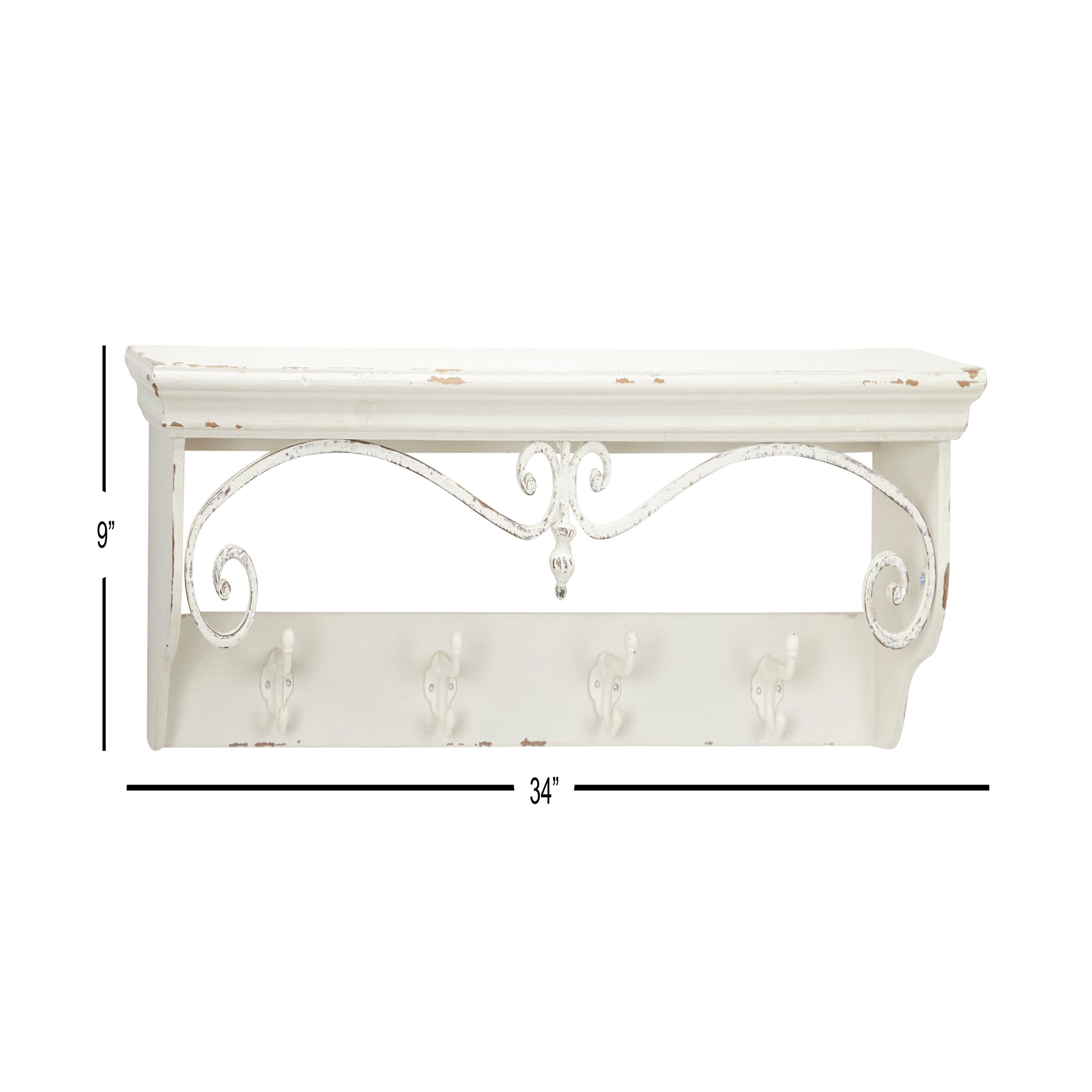 Grayson Lane 91147 Wall-Mounted-Shelving - View #6
