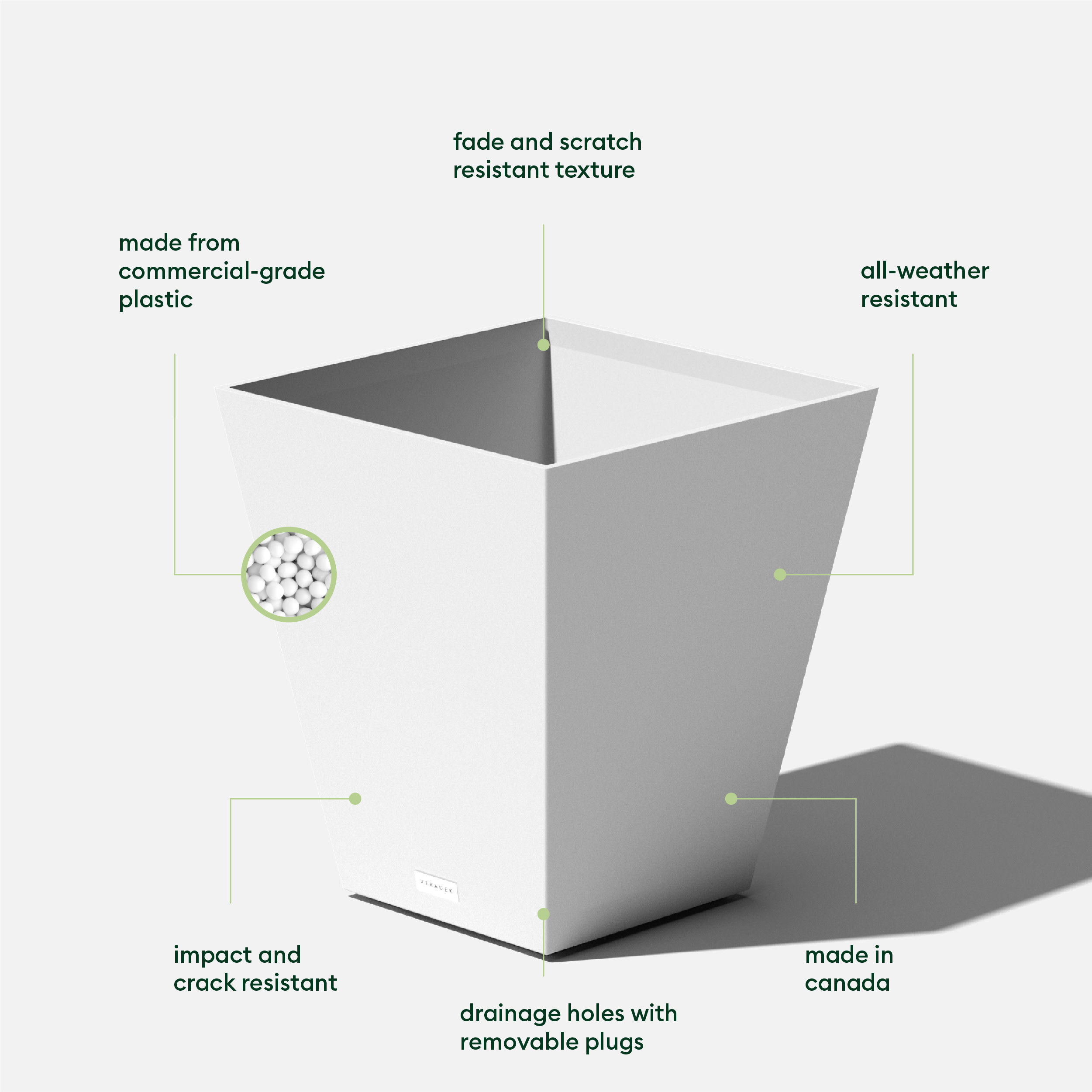Veradek NBV18W-2PK Planter-Window-Box - View #2