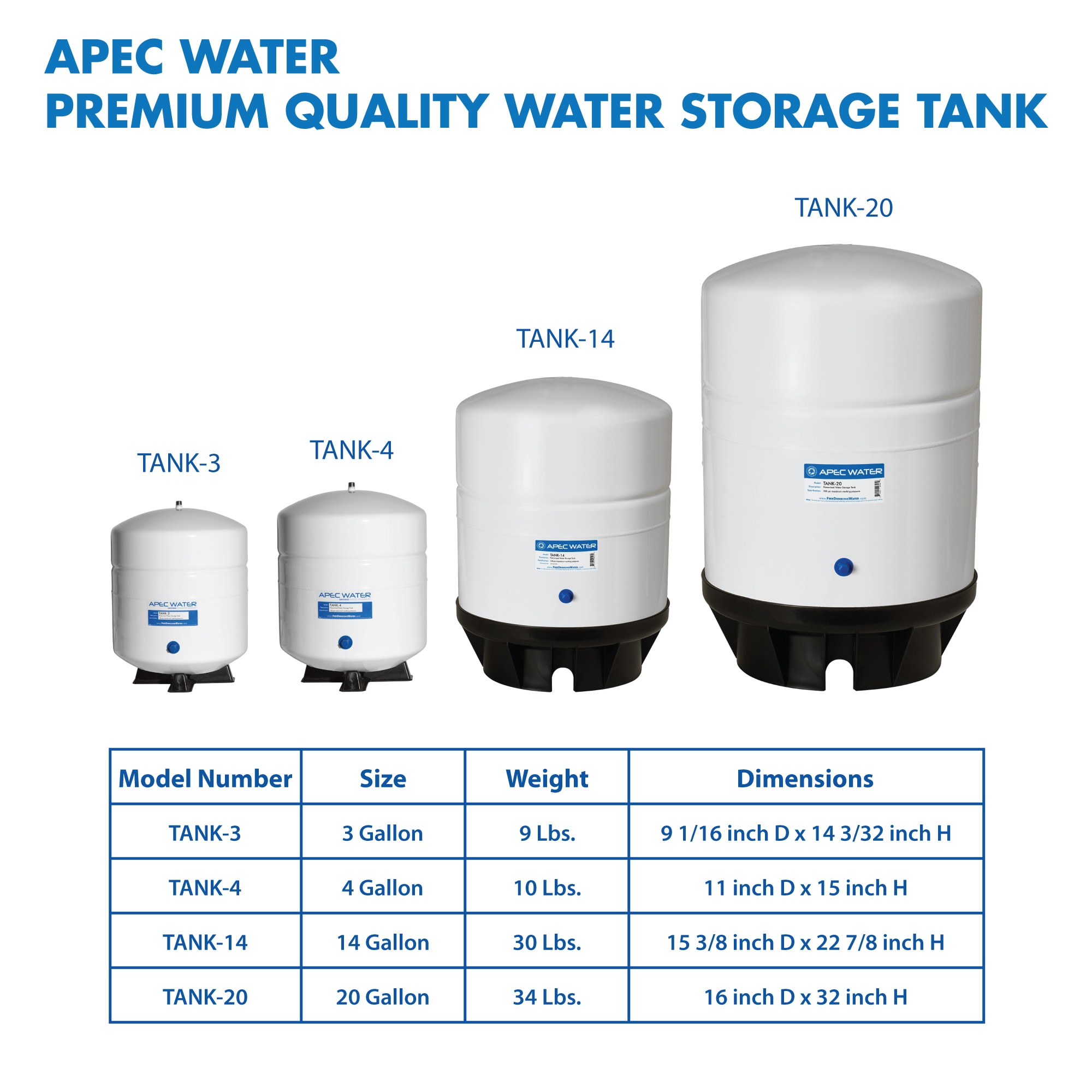  Well Water Storage Tank/ Water Pressure Bladder Kit with Air  Release Valve, PE Small-Capacity Temporary Well Tanks, Pressurized Water  Storage Containers 30Gal 40Gal 50Gal 65Gal ( Size : 110x45cm/43.3x : Tools