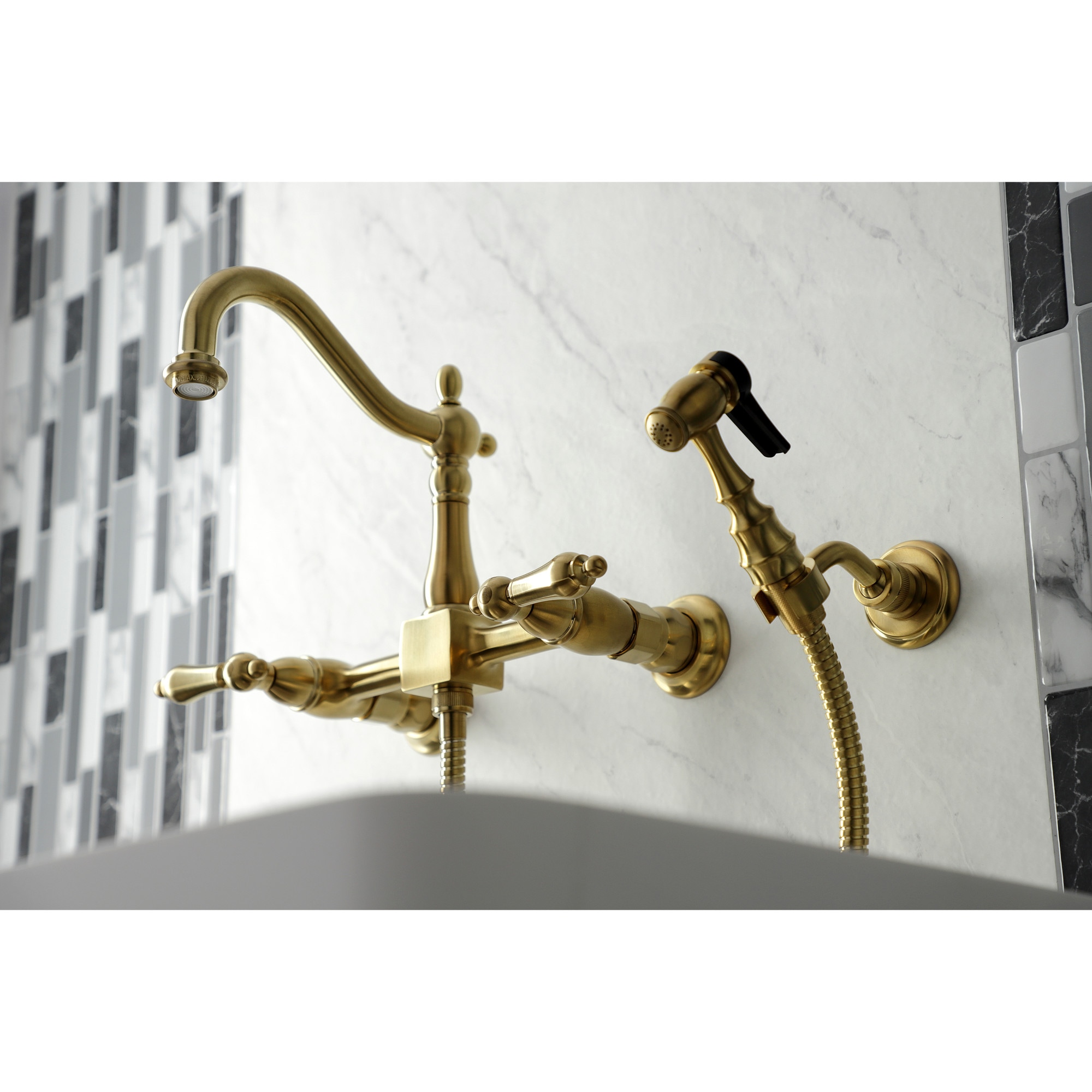 Kingston Brass WLKS1267ALBS Kitchen-Faucets - View #4