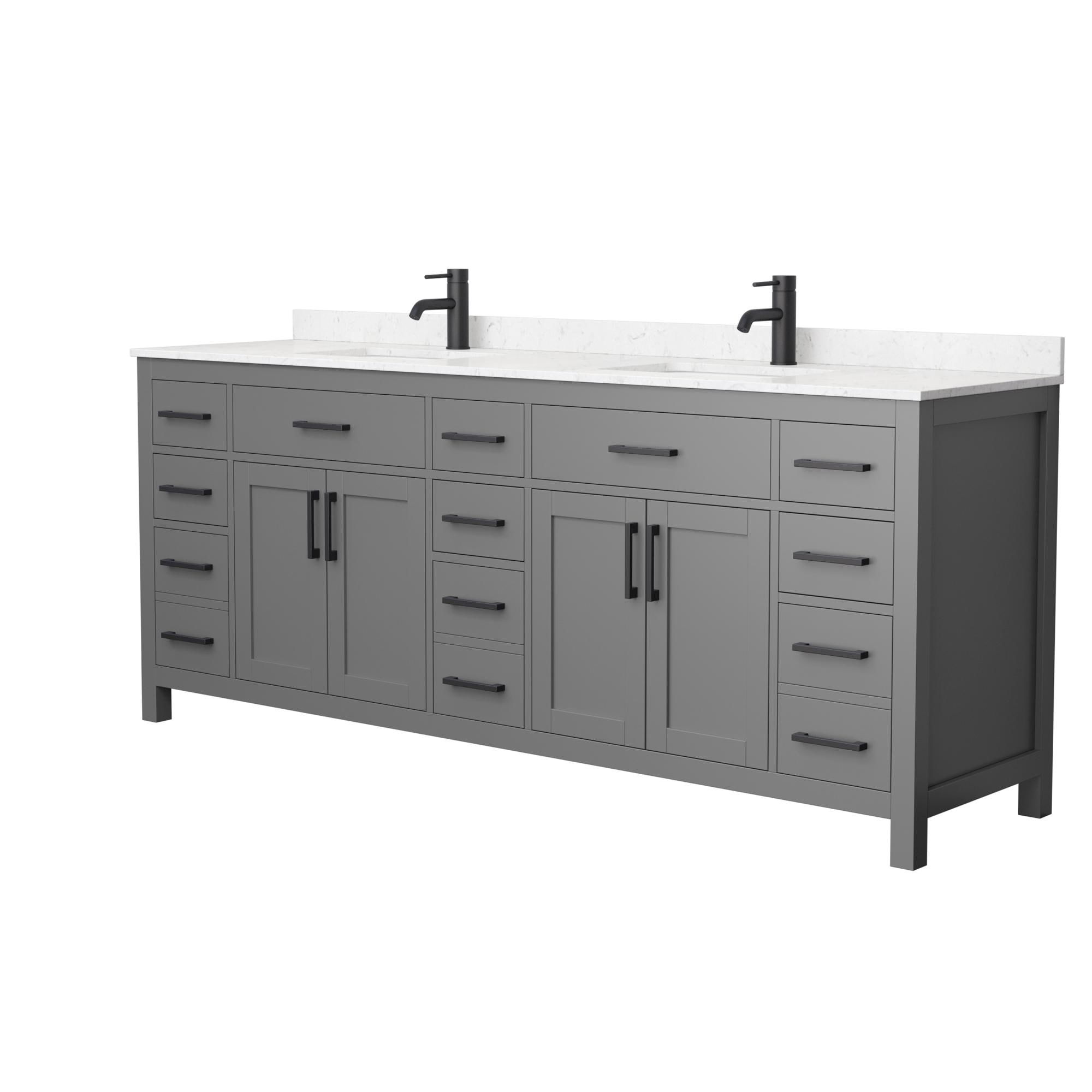 Wyndham Collection WCG242484DGBCCUNSMXX Bath-Vanity-Combo - View #2