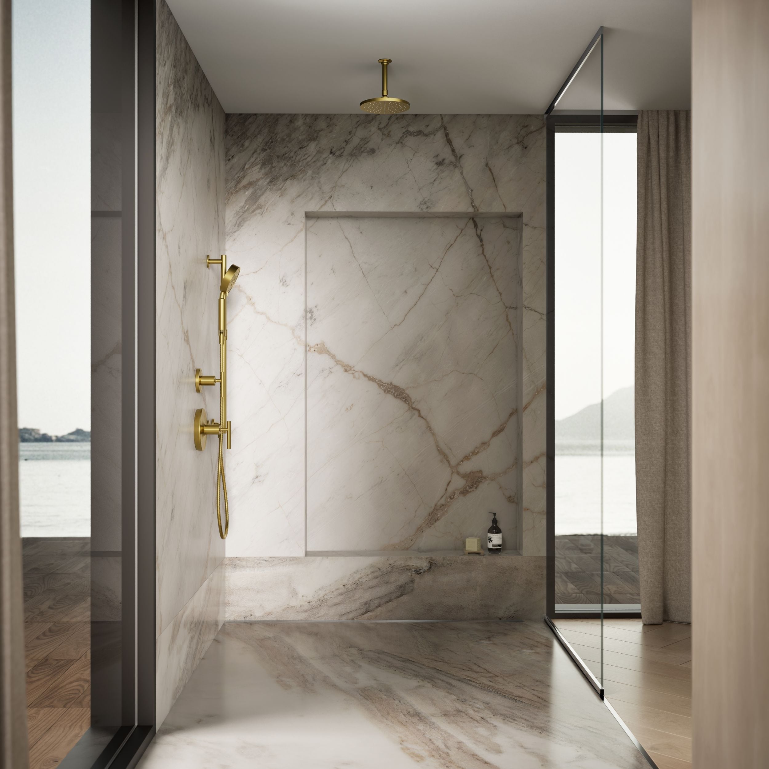 KOHLER K-22170-G-2MB Fixed-Showerhead - View #9